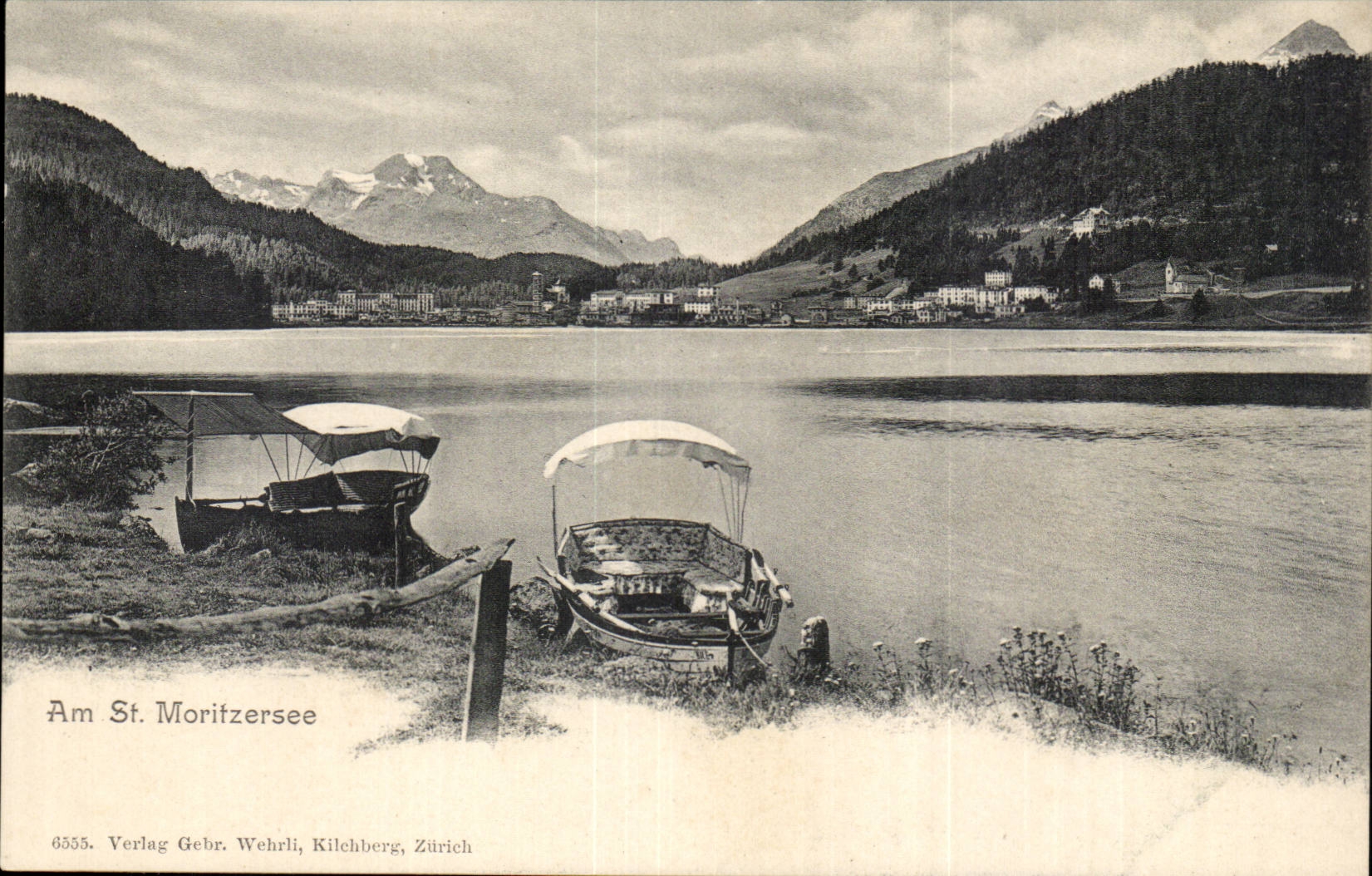 Suisse CPA Am St moritzersee