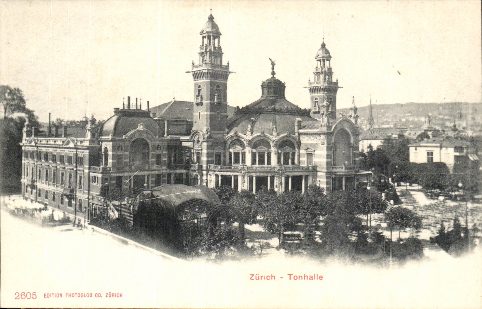 Switzerland CPA Zurich Tonhalle