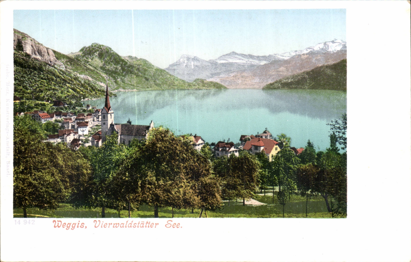 Suisse CPA Weggis Vierwaldstatter See