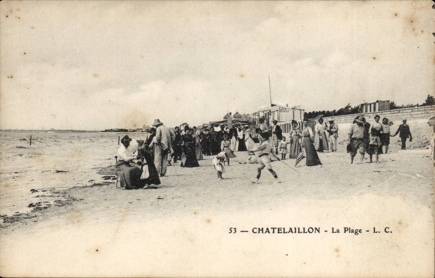 Chatelaillon - the Beach - CPA