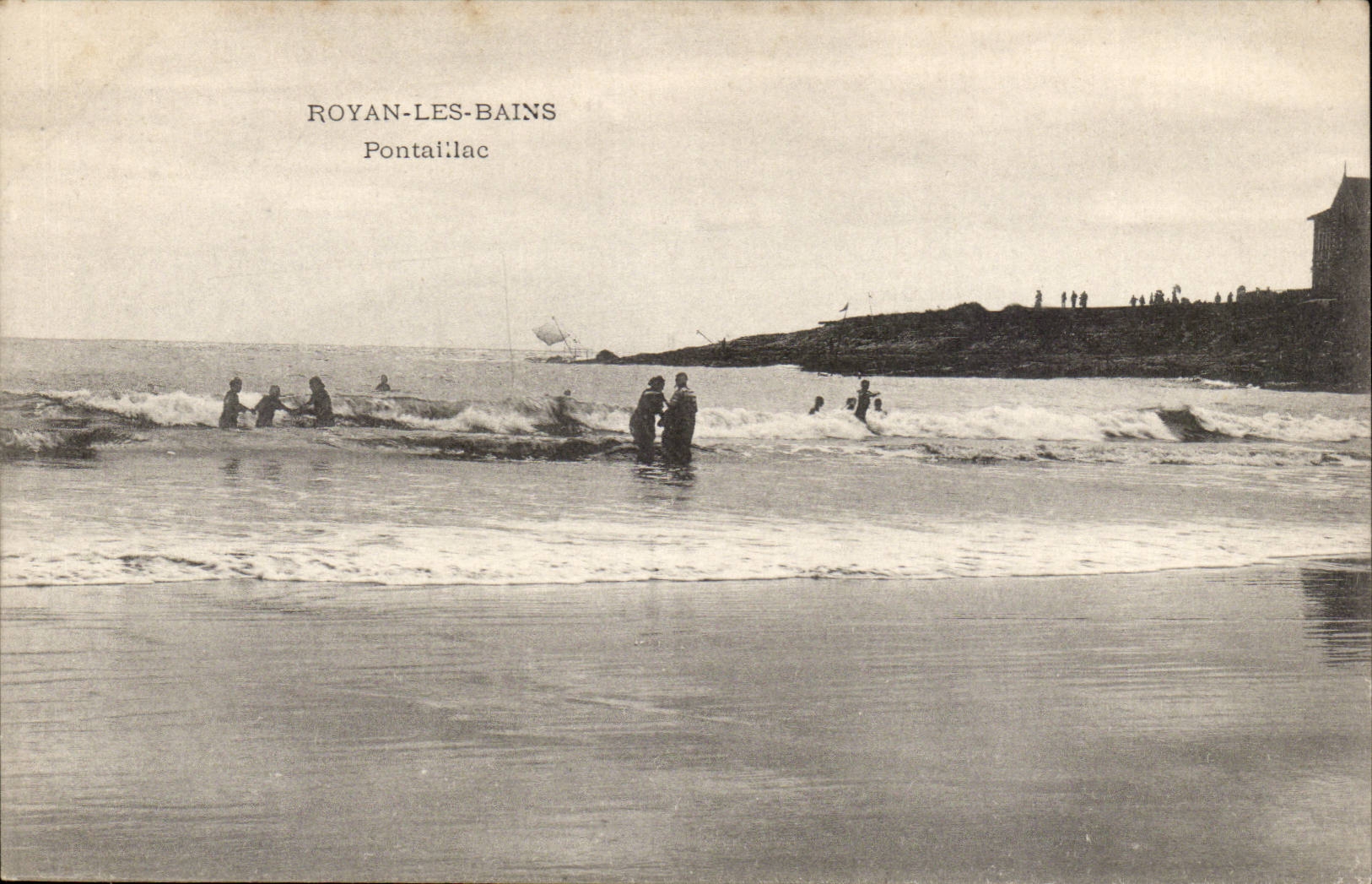 Royan - Bader - Pontaillac - Badegaste - CPA