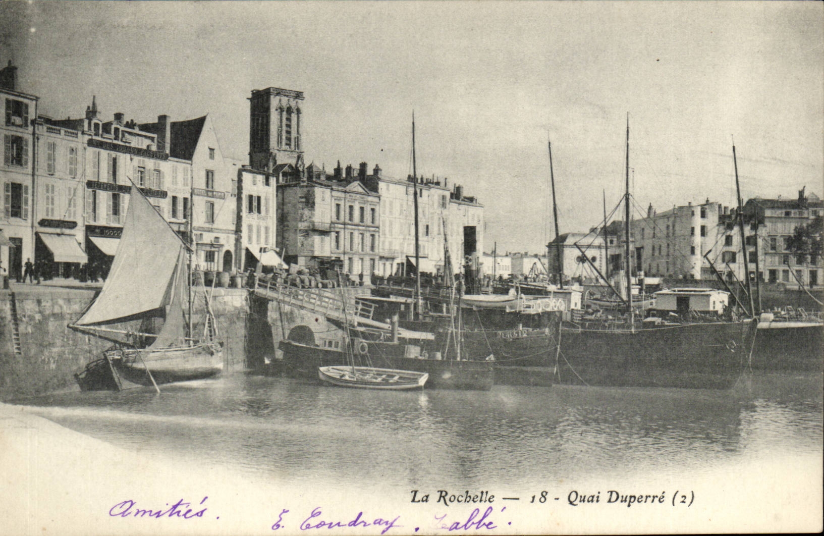 La Rochelle - Duperre Quay - CPA