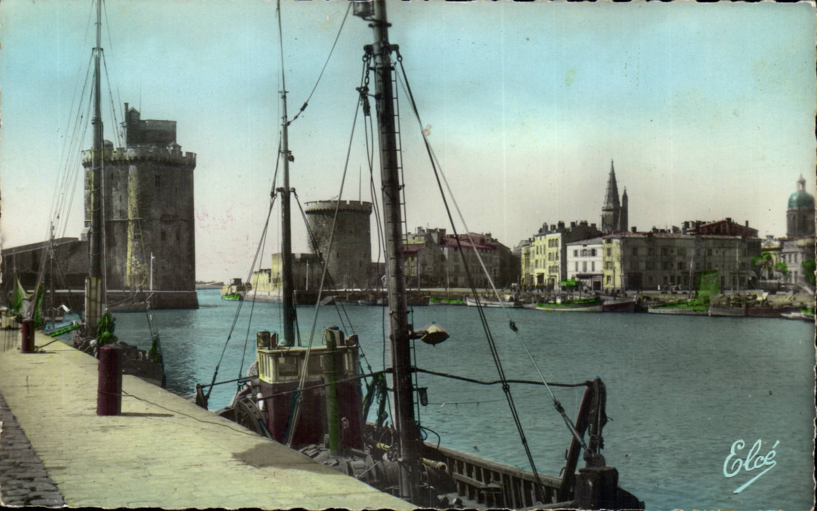 La Rochelle CPA verliess dem Hafen die Aufsatz-Str Nicolas der Aufsatz der Kette und der Aufsatz der Laterne