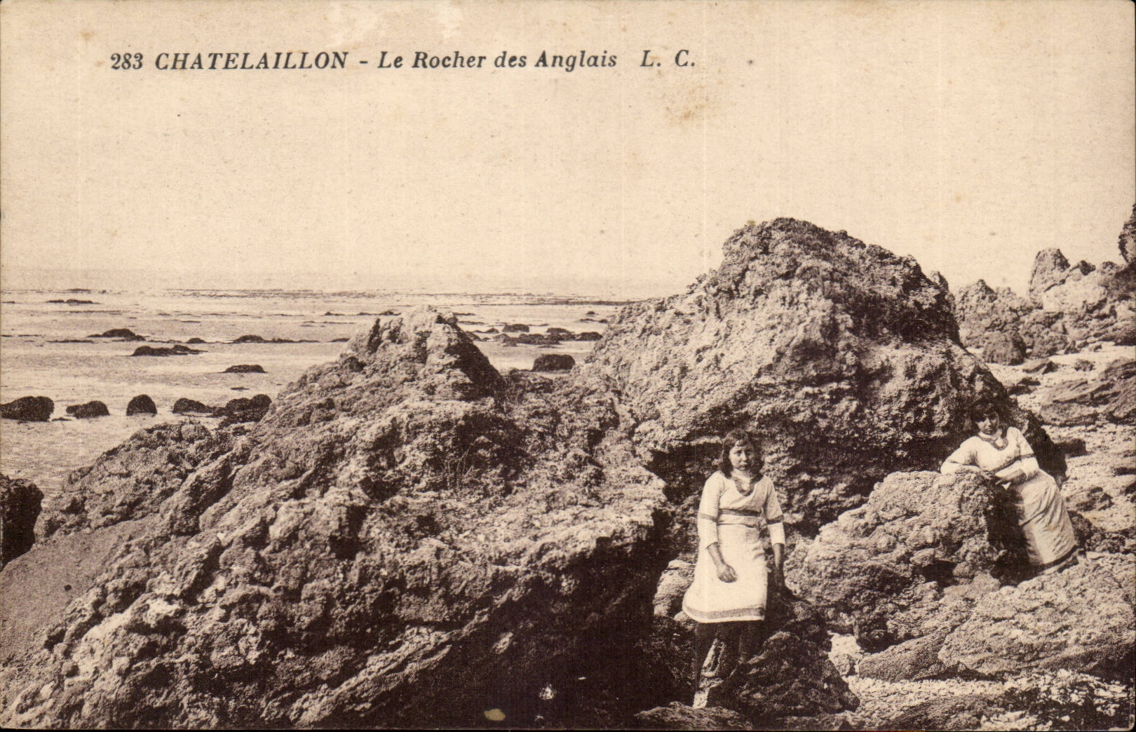 Chatelaillon CPA the rock of English