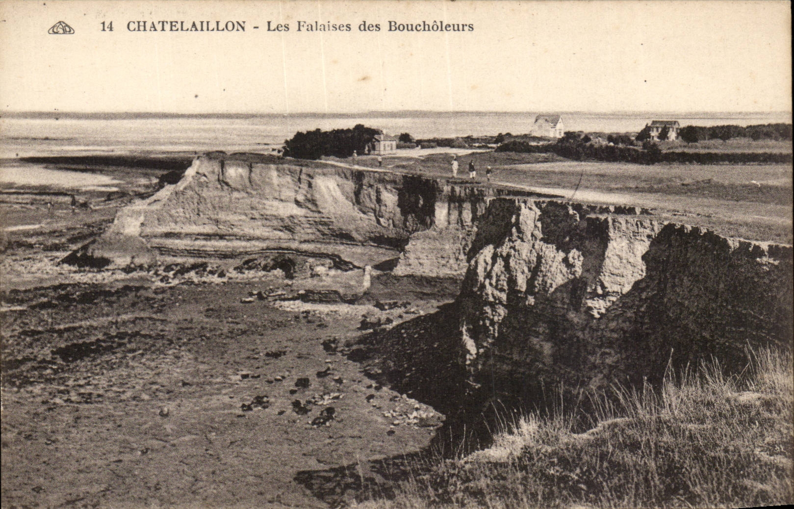 Chatelaillon CPA cliffs of Boncholeurs