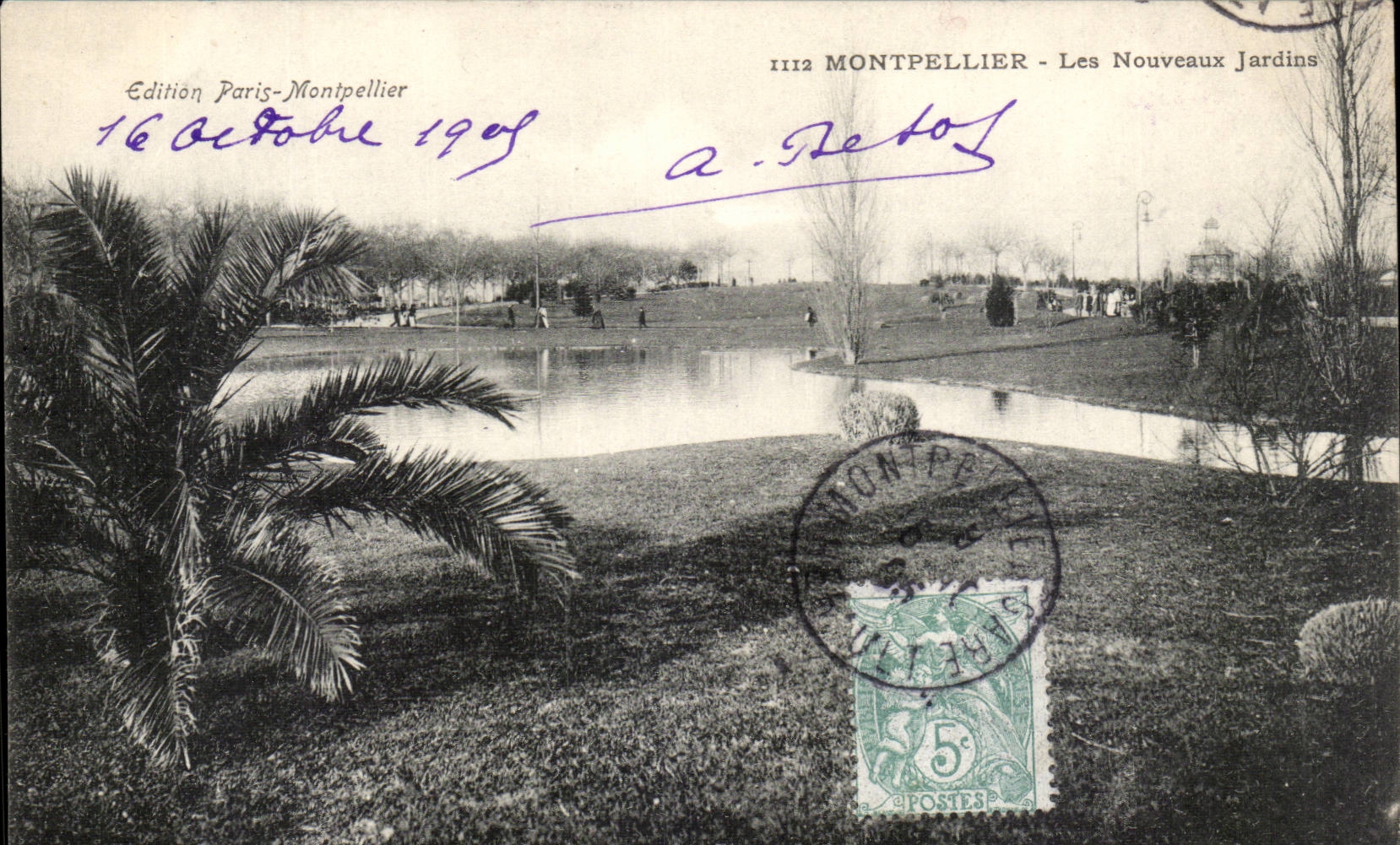 Montpellier - Les Nouveaux Jardins - CPA 