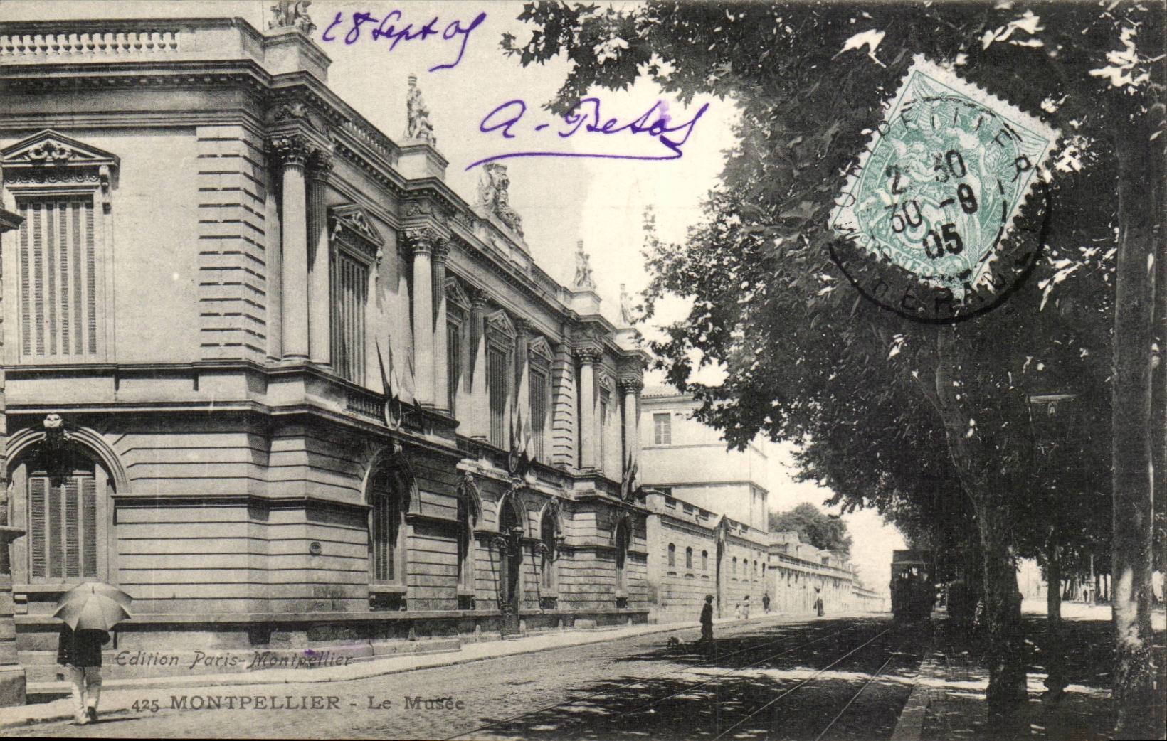 Montpellier - Le Musee - CPA 