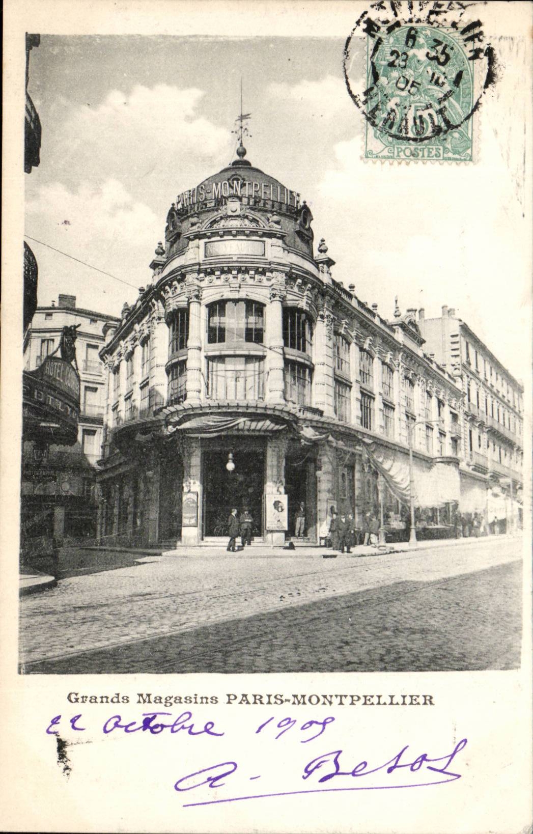 Montpellier - Grand Magasins Paris Montpellier - CPA 