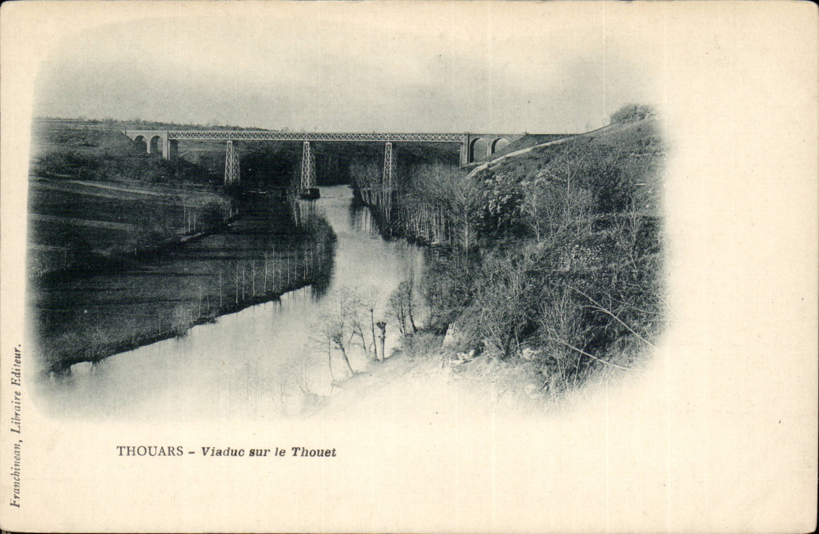 Thouars CPA Viaduct on Thouet