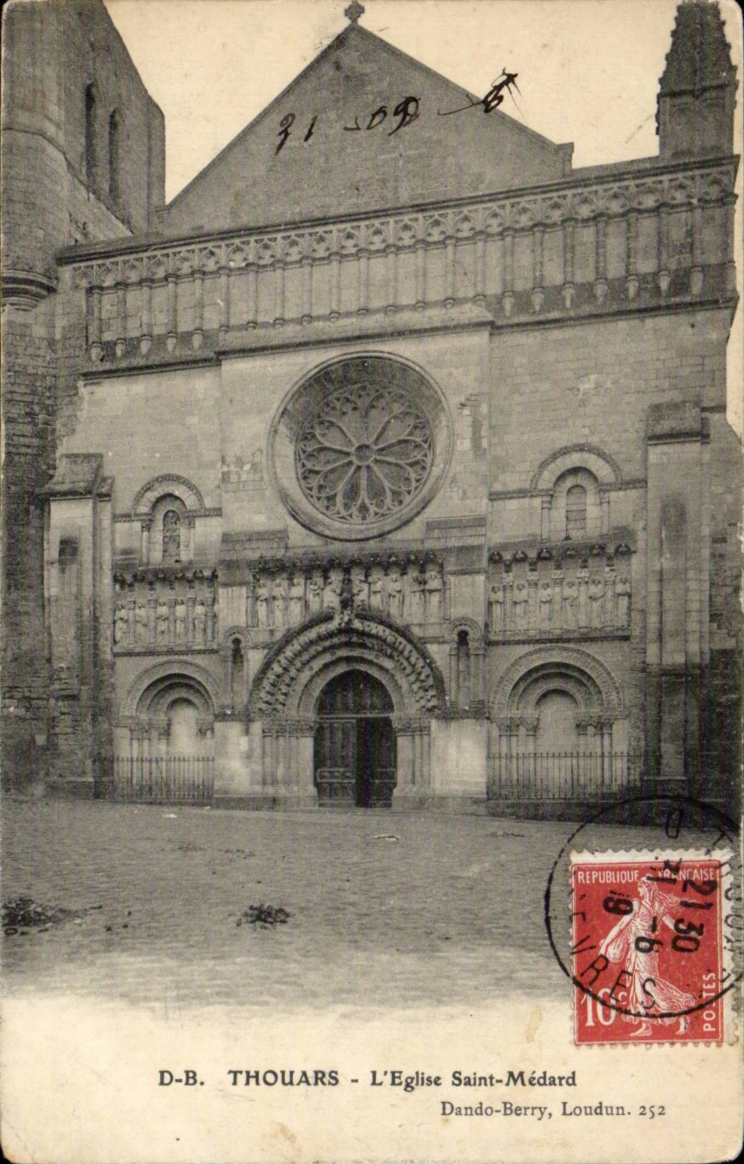 Thouars CPA Church Saint Medard