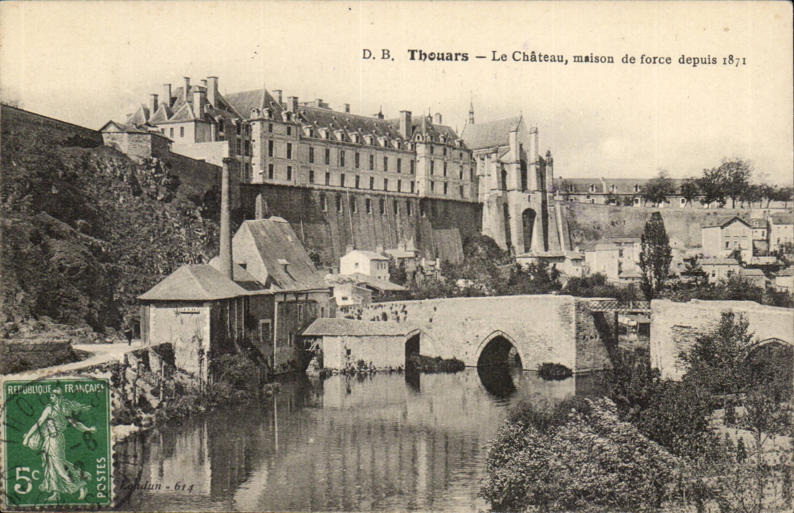 Thouars CPA the castle house of correction since 1871