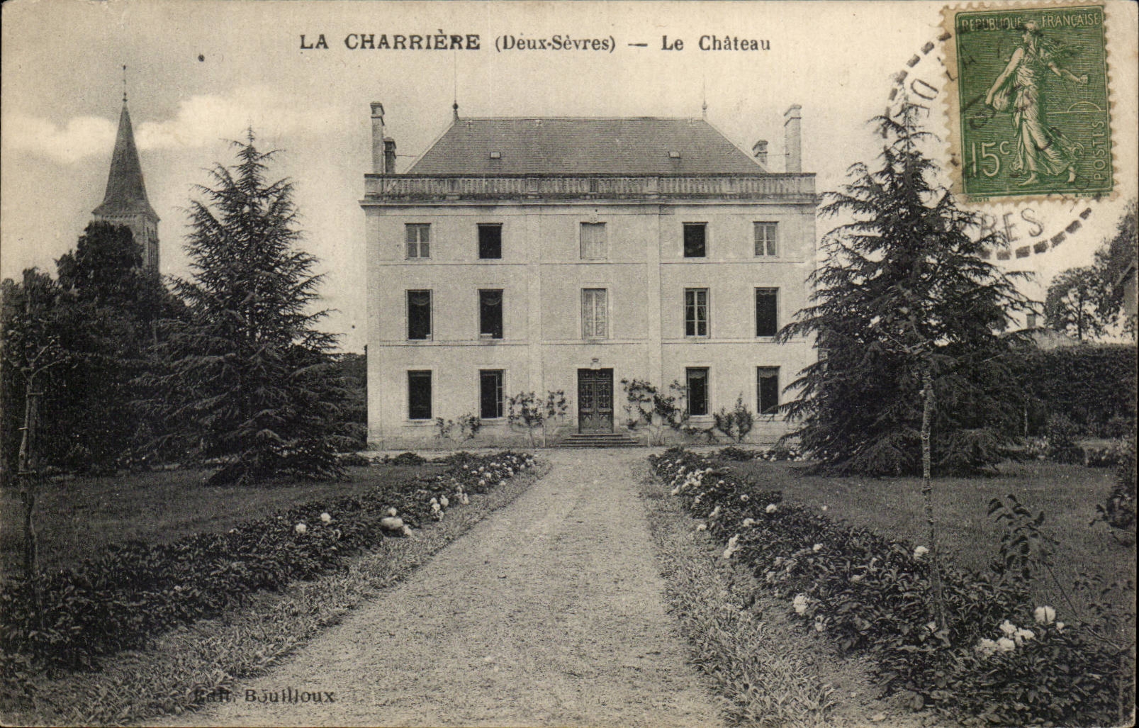 Karre-Schiene CPA das Schloss