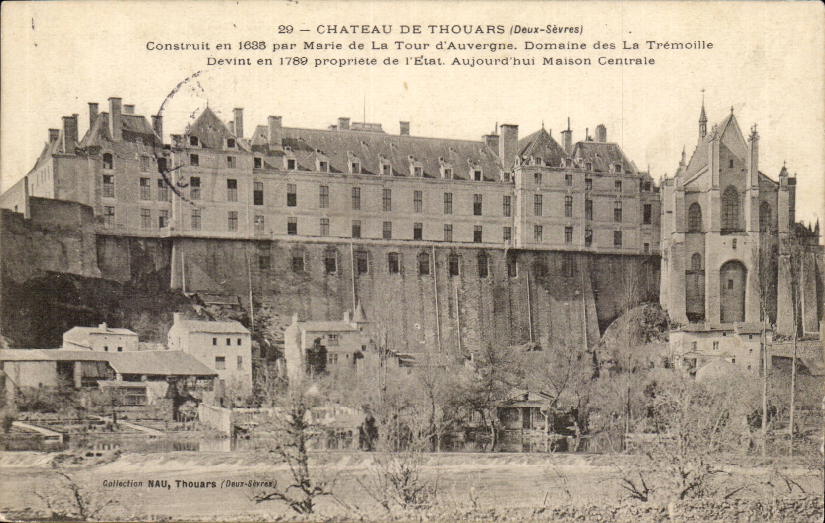 Thouars CPA Castle