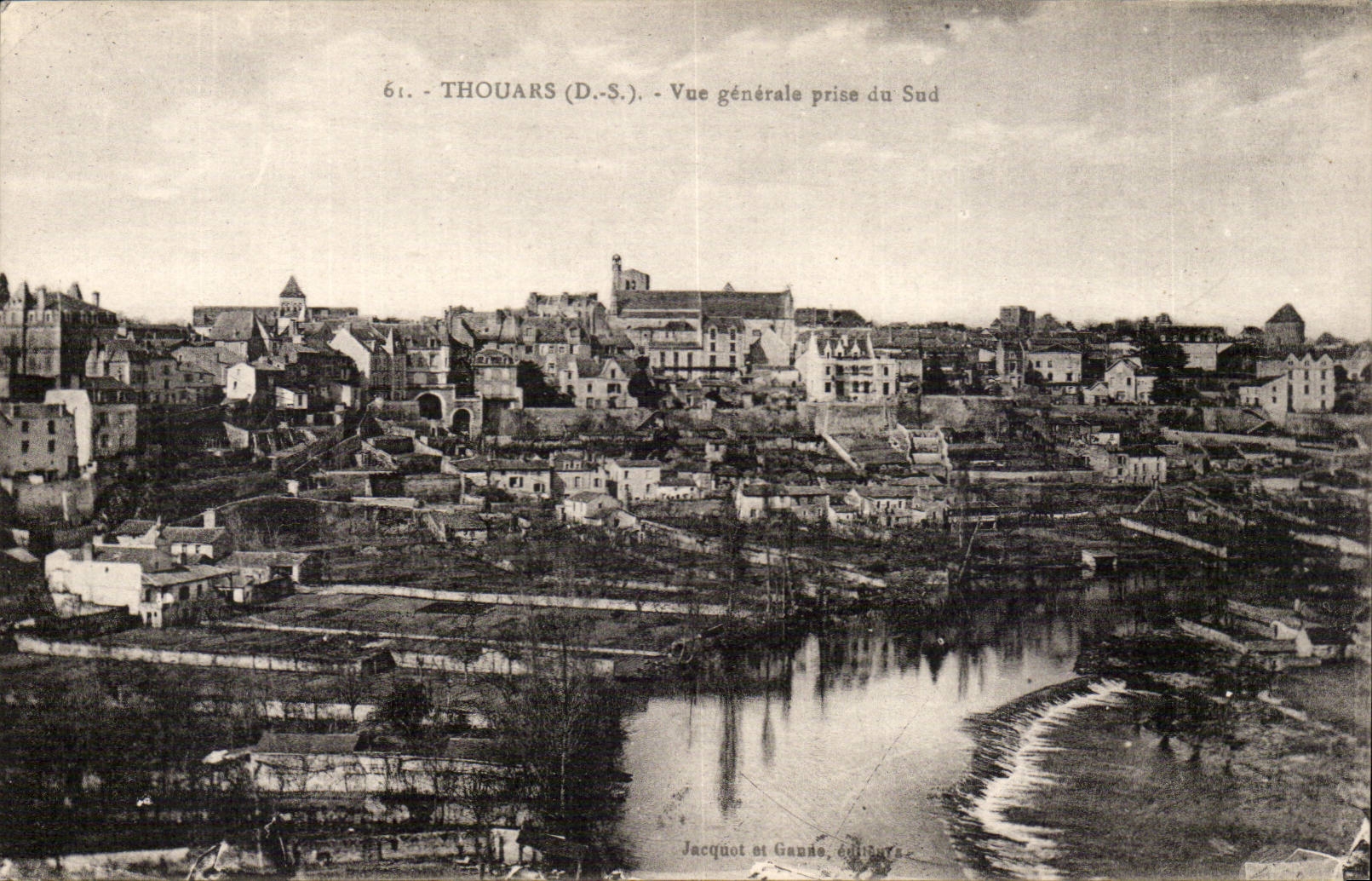 Thouars - Ansicht genommener Suden - CPA