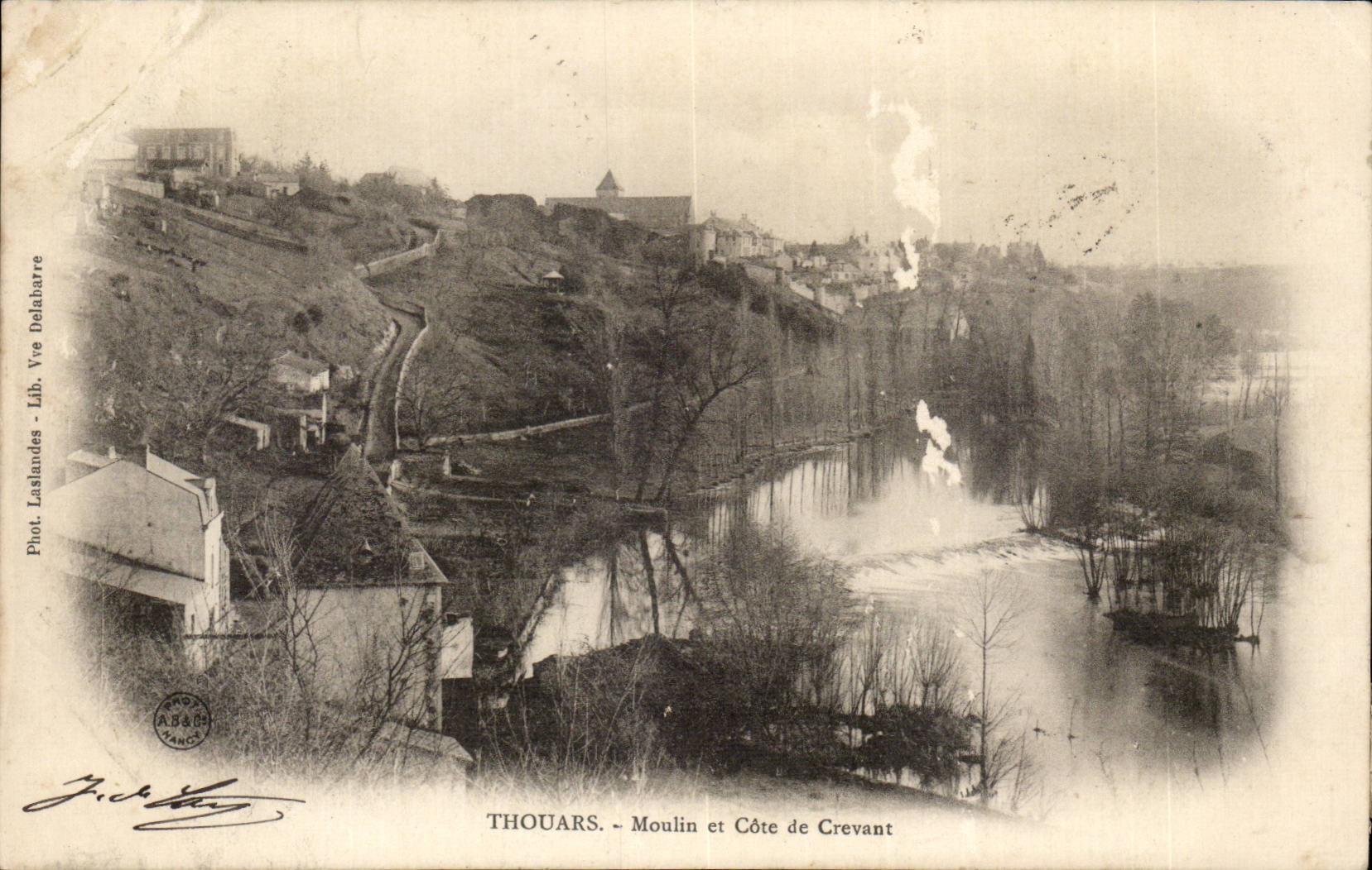 Thouars - Muhle und Mass des Berstens - CPA