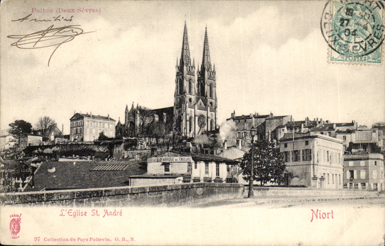 Niort CPA Church St Andre
