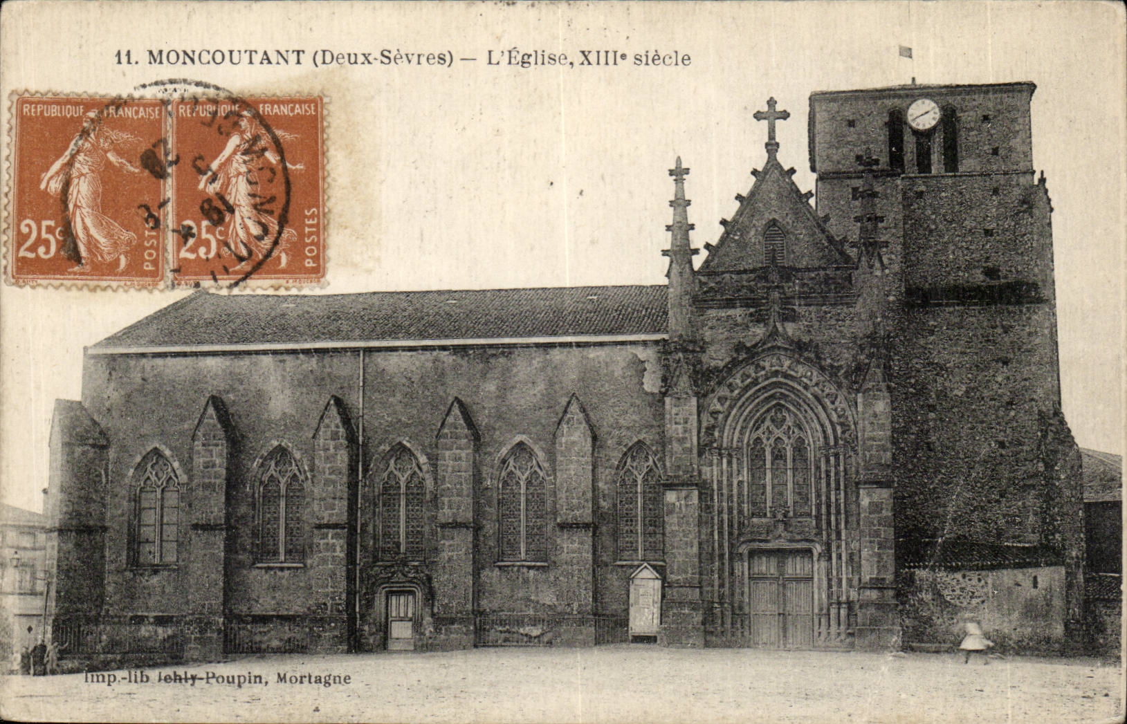 Moncoutant CPA die Kirche 12