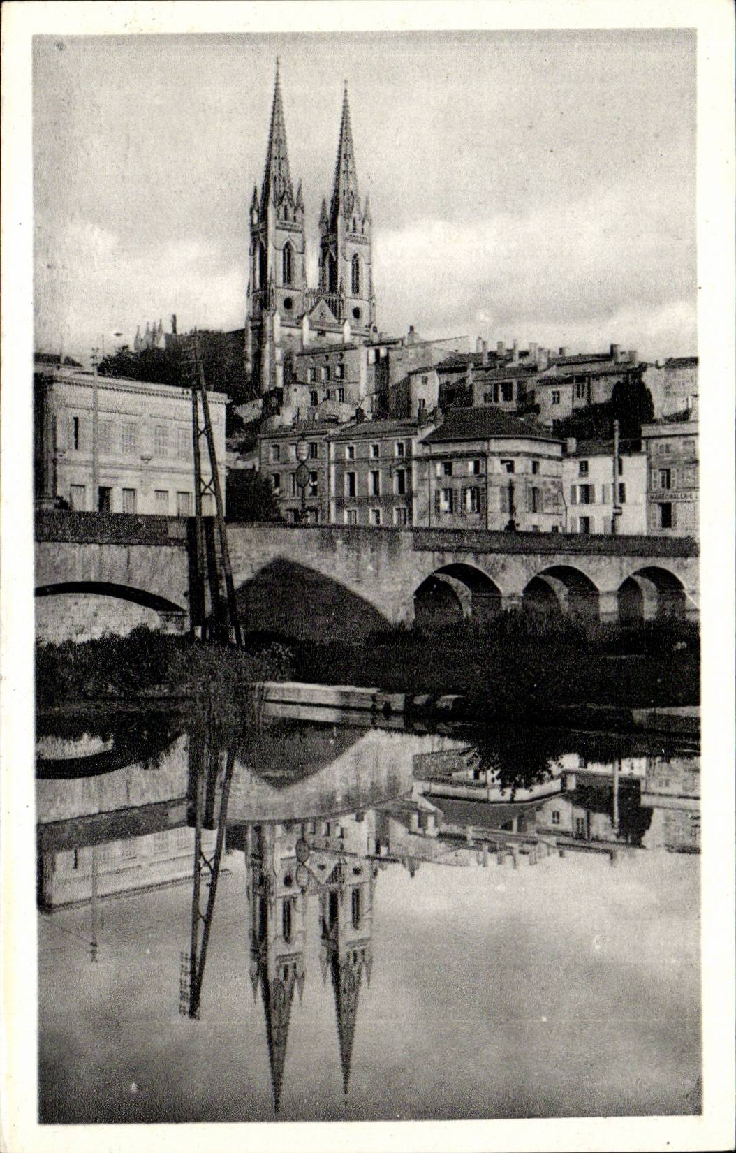 Niort CPA the edges of Separates Niort and the church St Andre
