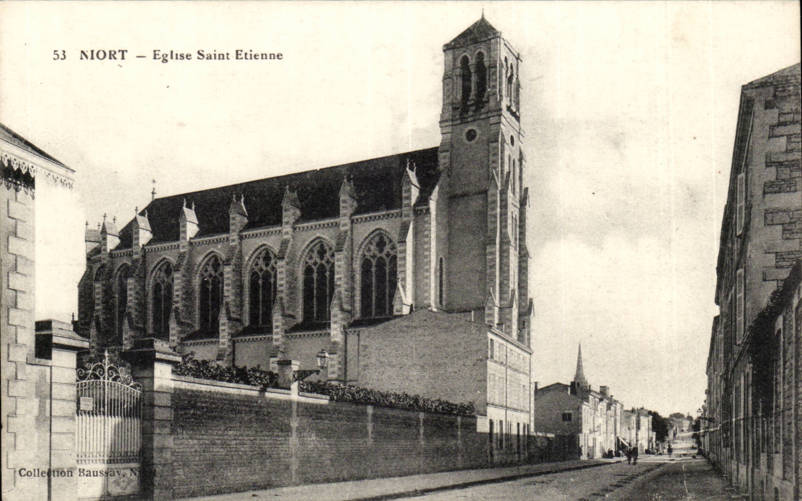 Niort CPA Church Saint Etienne