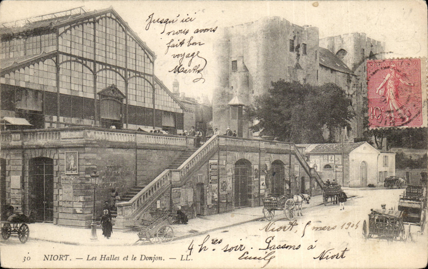 Niort CPA the market and the keep