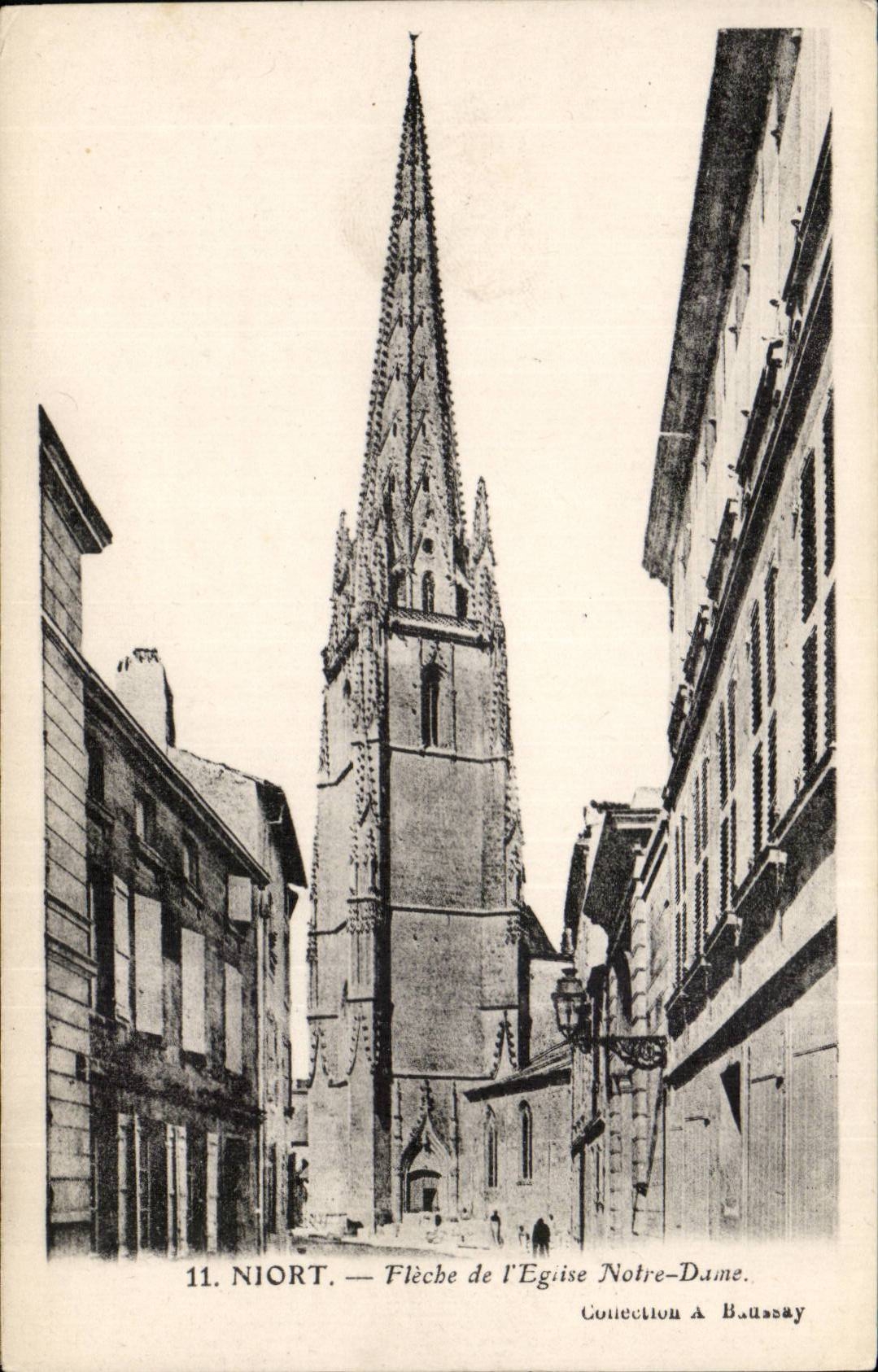 Niort CPA Arrow of the Notre Dame church