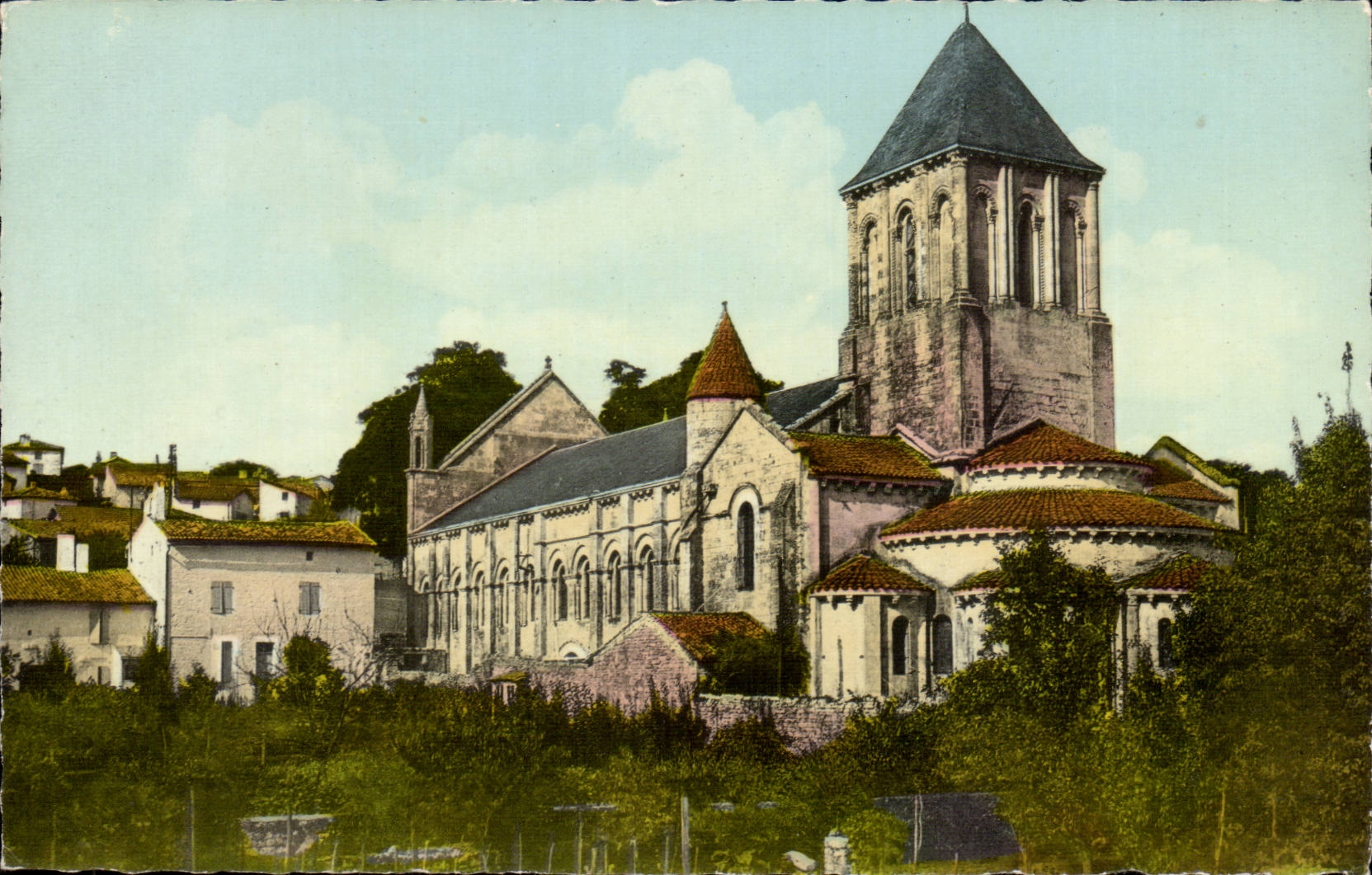 Miss MODERN CARD Church Saint Hilaire