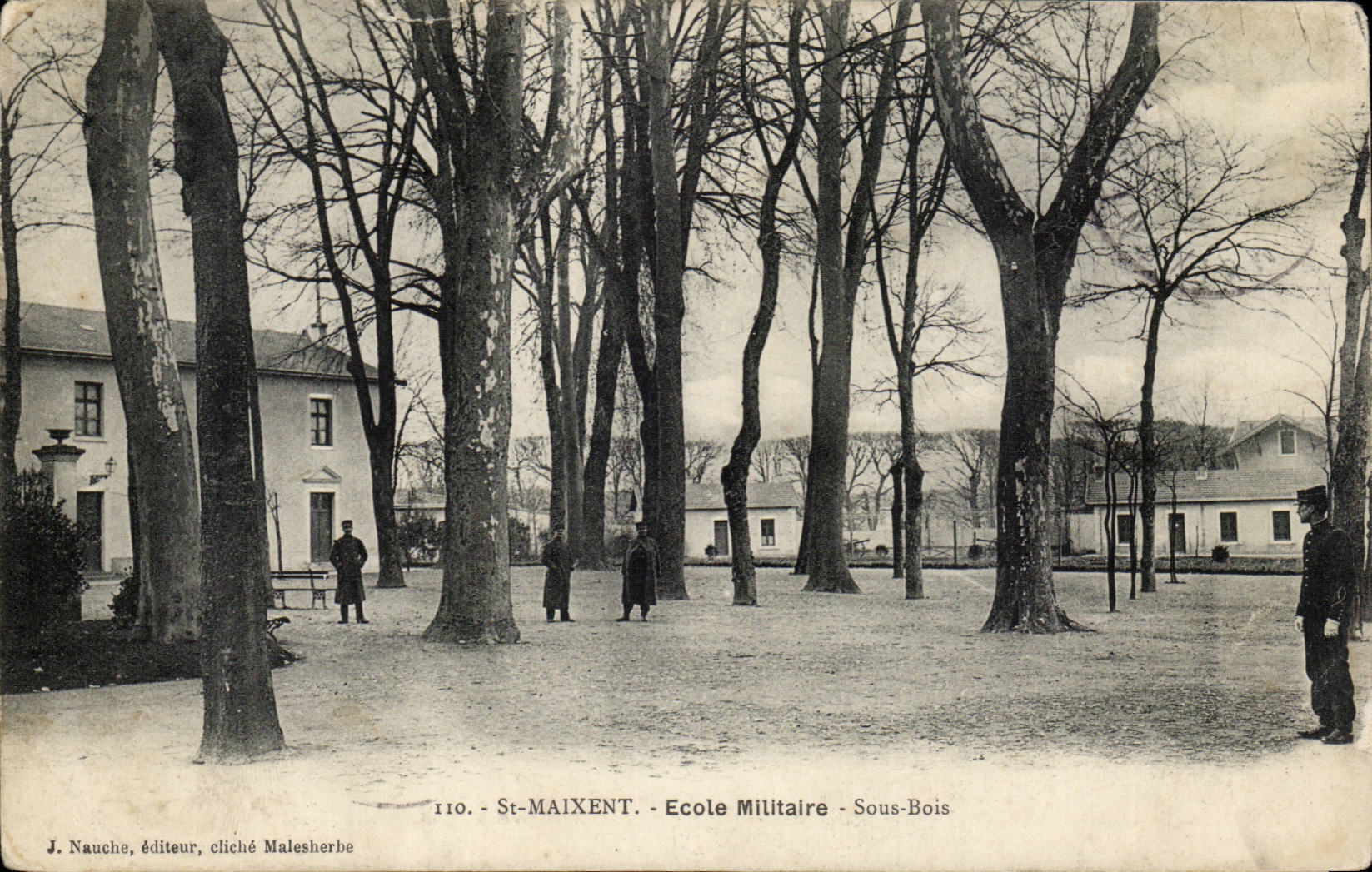 Saint Maixent CPA Military academy Under wood