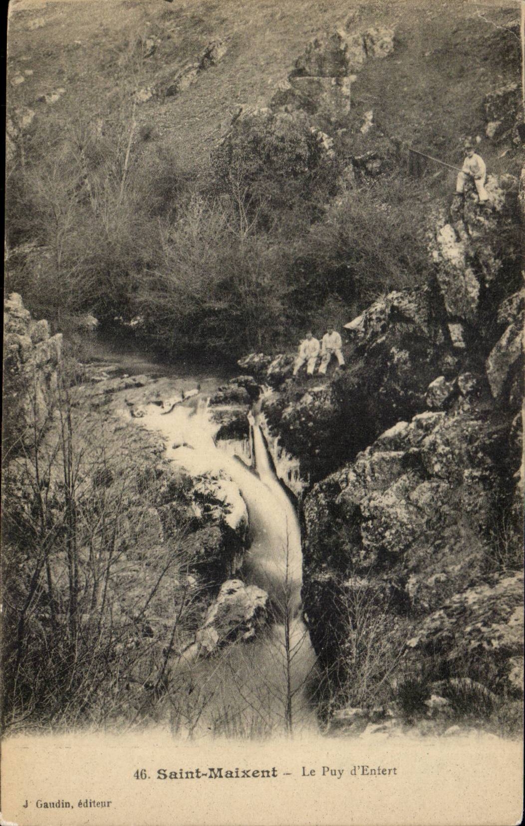 Saint Maixent CPA the puy of Enfert