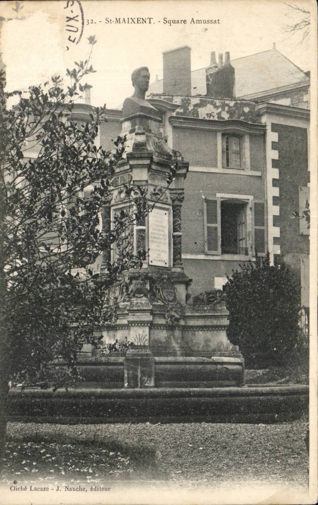 Saint Maixent CPA Amussat Public garden