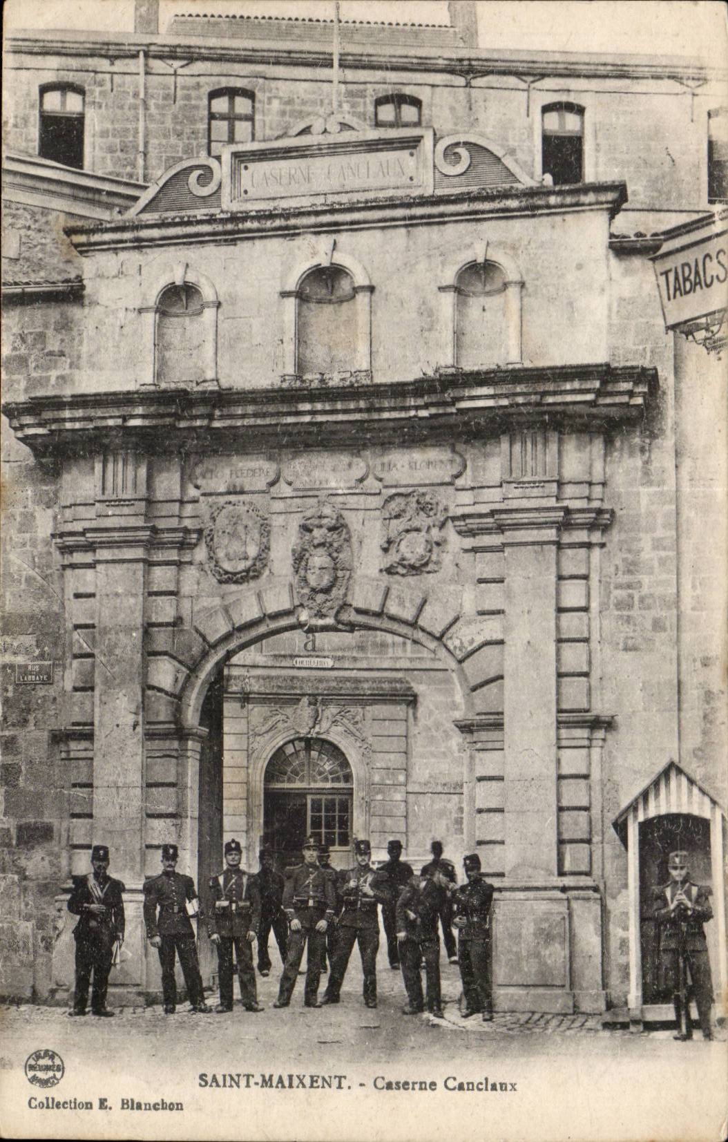 Saint Maixent CPA Canclaux Barracks