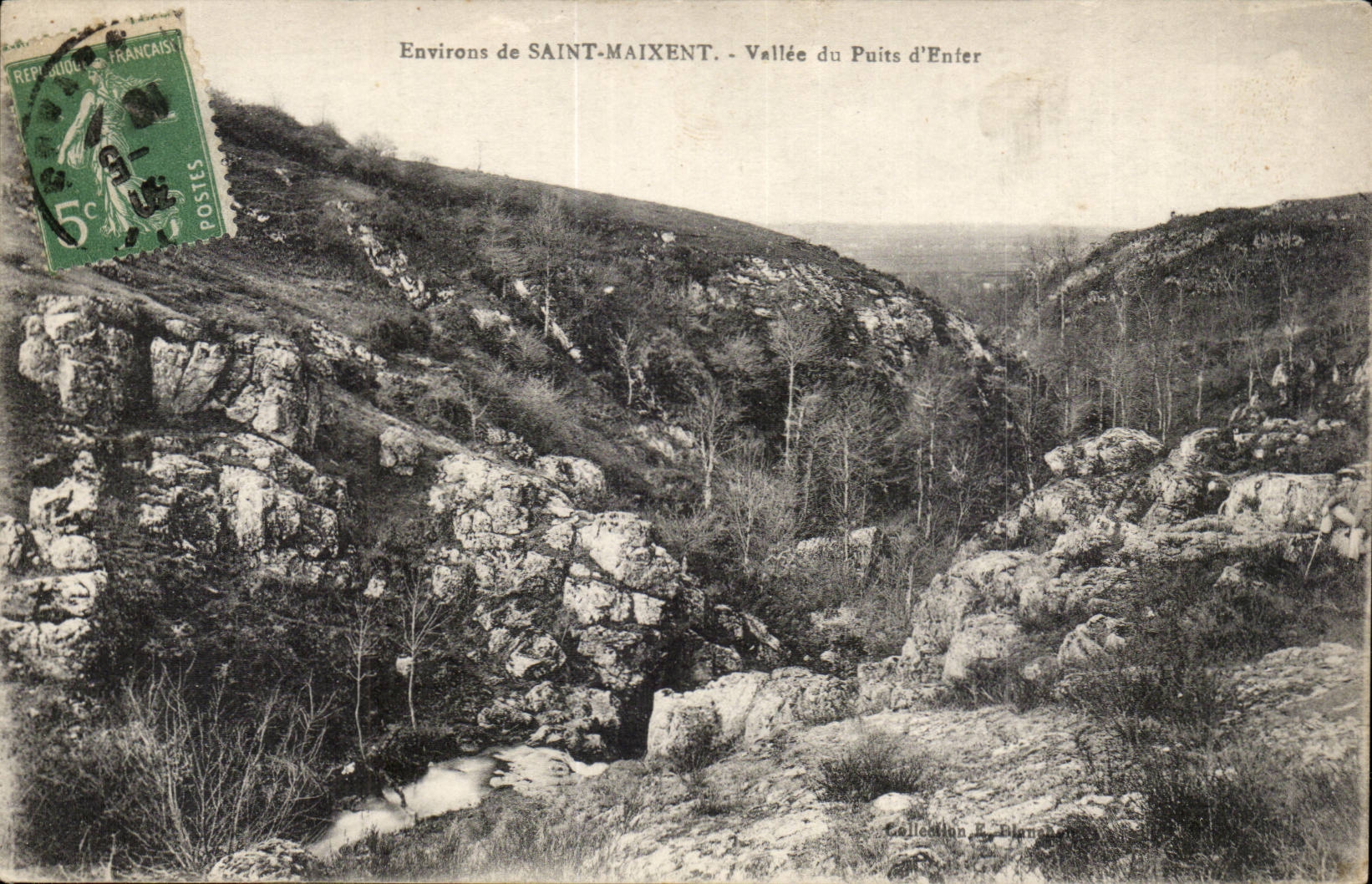 Umlagerungen Saint Maixent CPA des Tales von gut der Holle