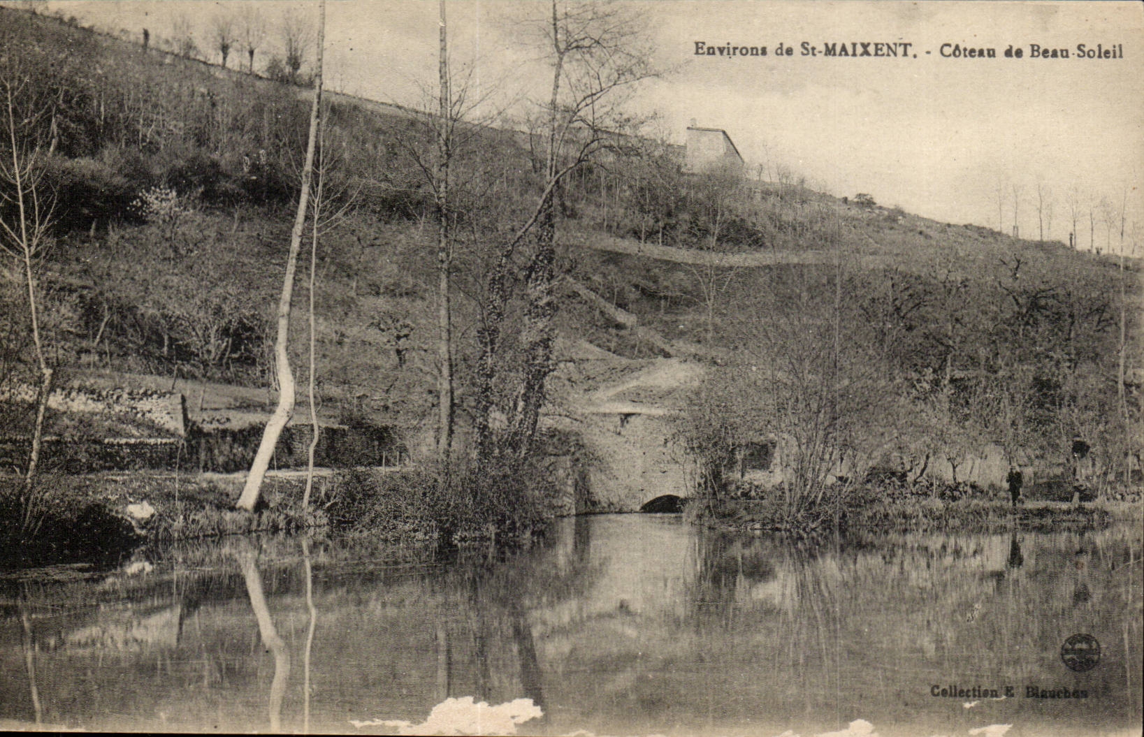 Umlagerungen Saint Maixent CPA der Steigung der schonen Sonne