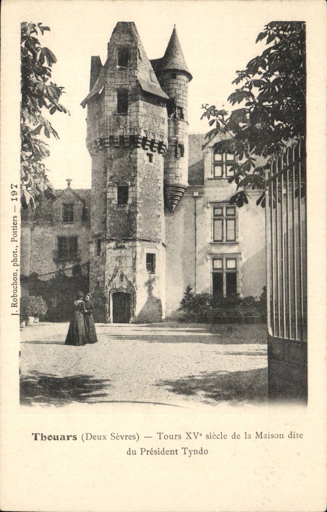 Thouars CPA Tours 15th of the house known as of president Tyndo