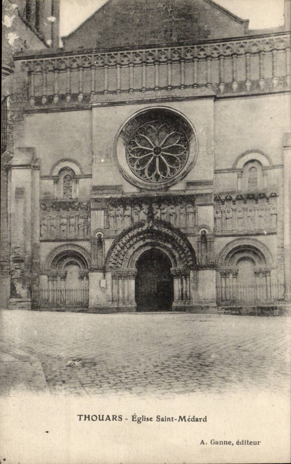 Thouars CPA Church Saint Medard