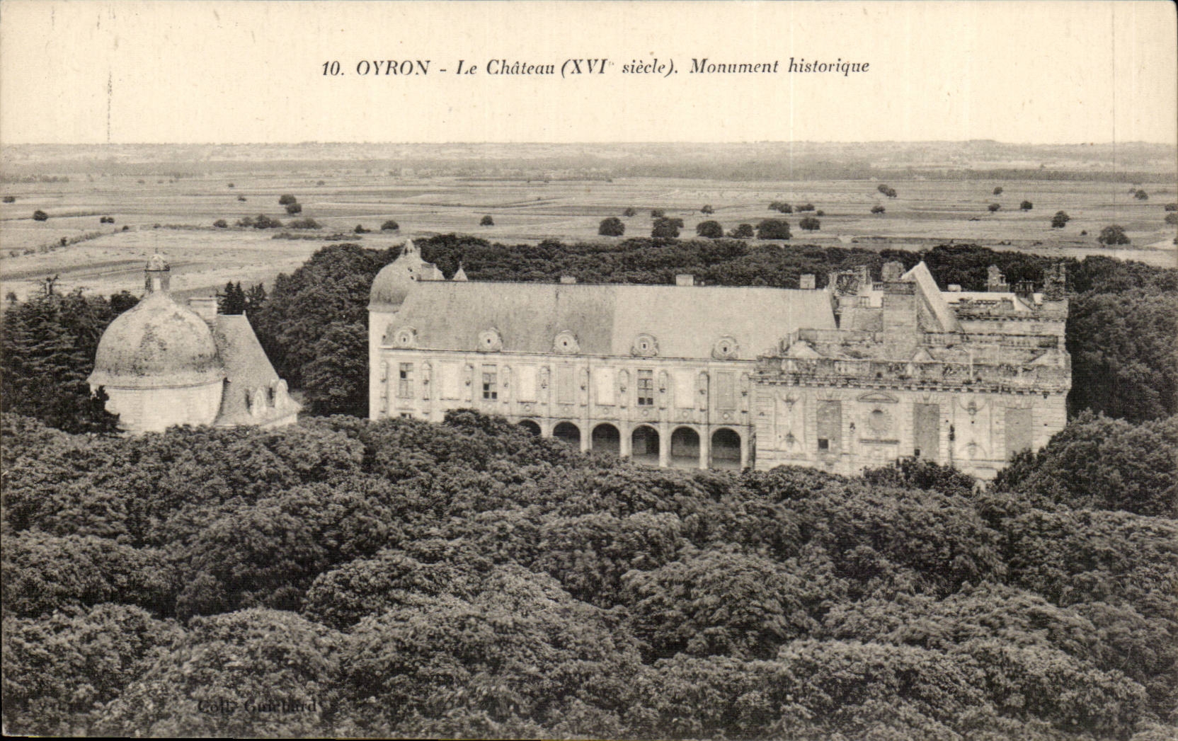 Oiron CPA the castle Historic building