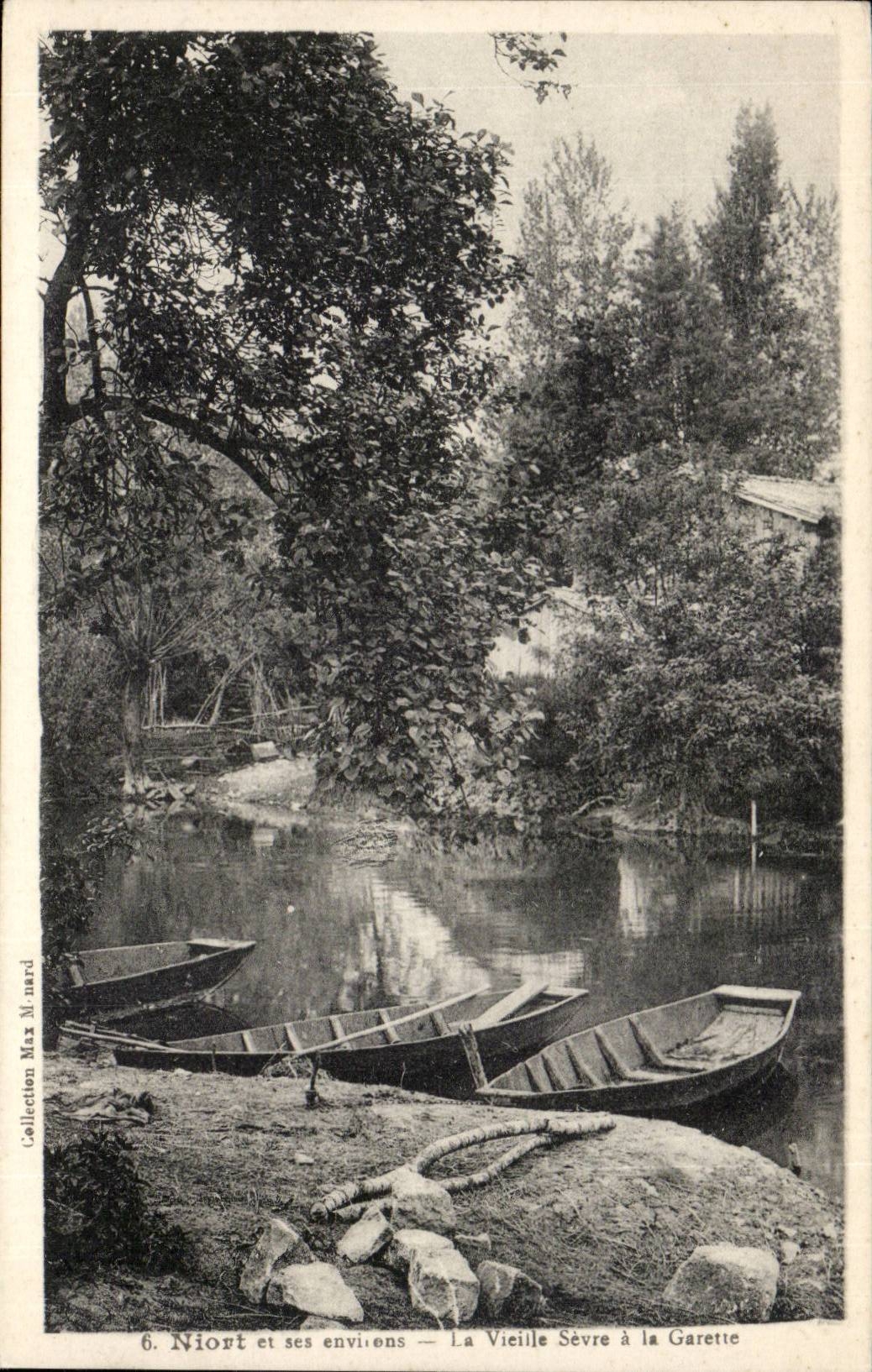 Niort and its surroundings CPA the old Greenhouse in Garette