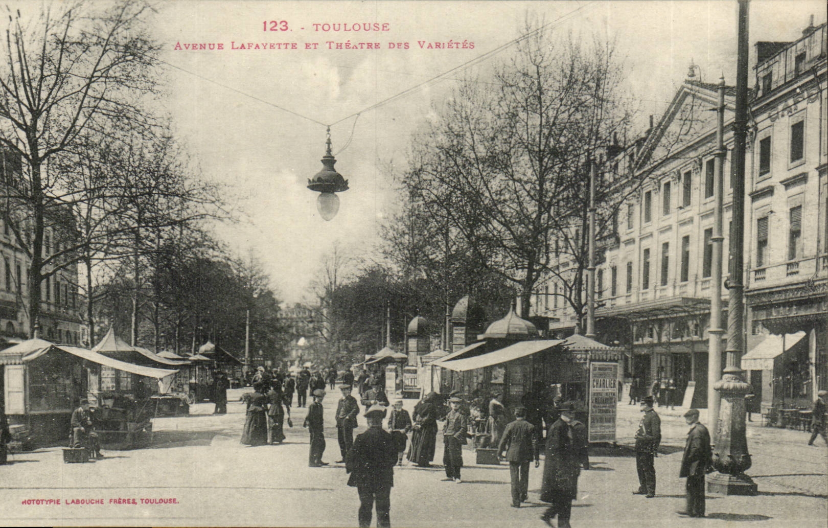 Toulouse CPA Avenue Lafayette et theatre des varietes