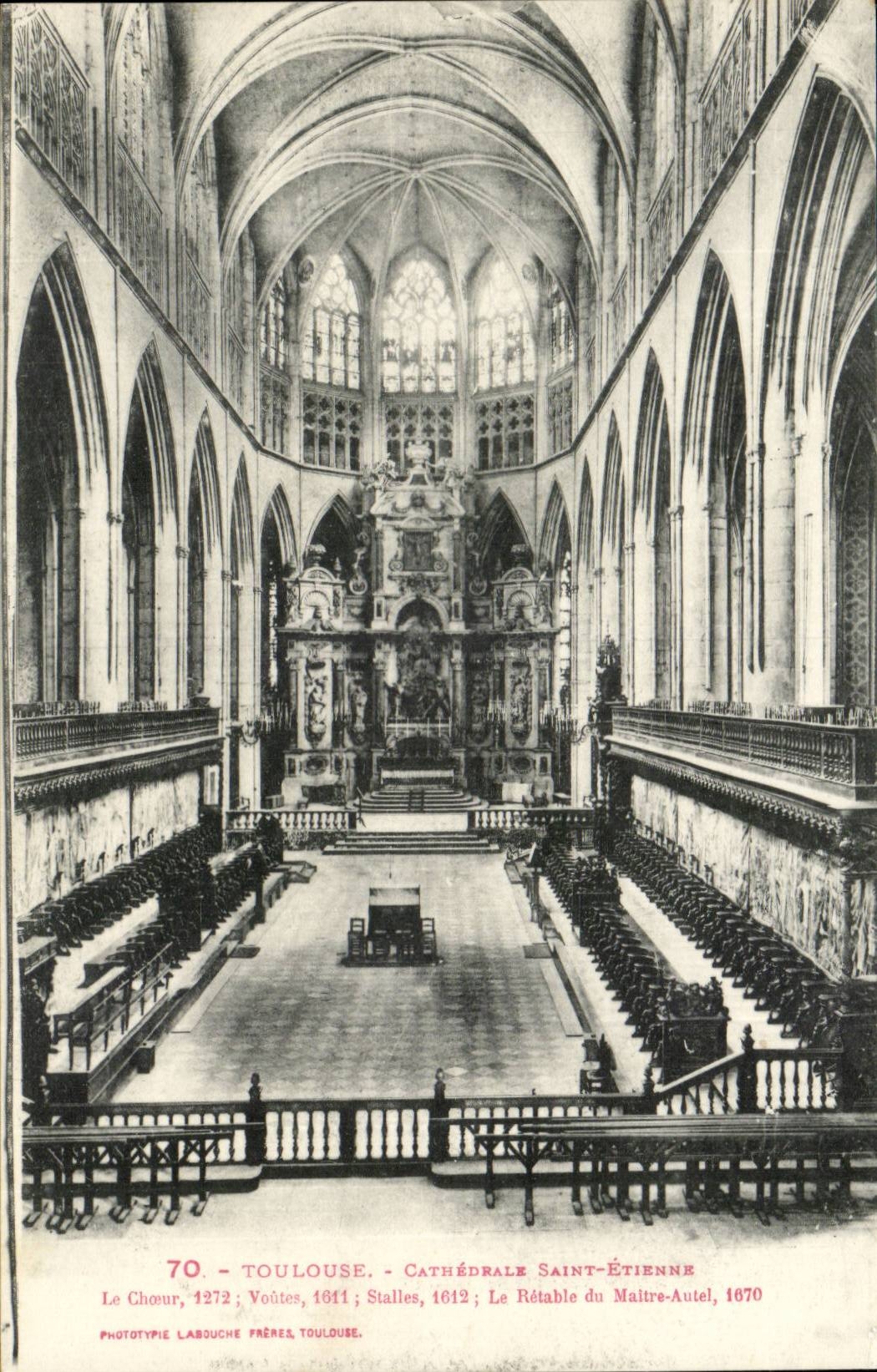 Toulouse CPA Cathedrale St Etienne 