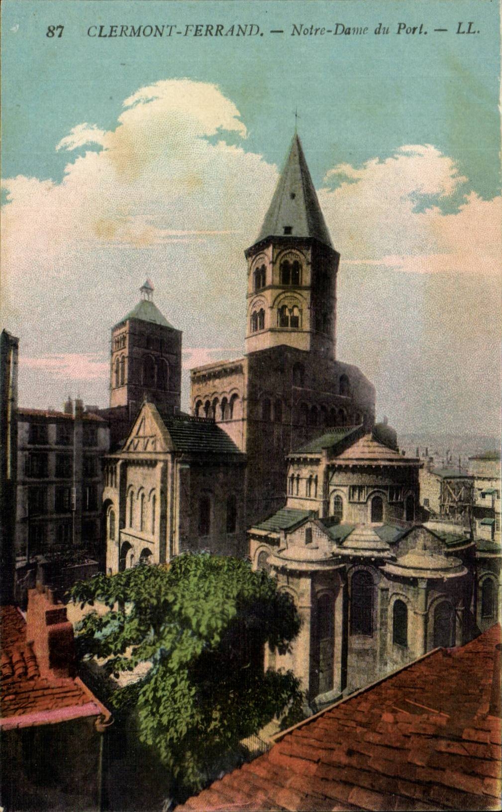 Clermont-ferrand CPA Notre Dame des Hafens