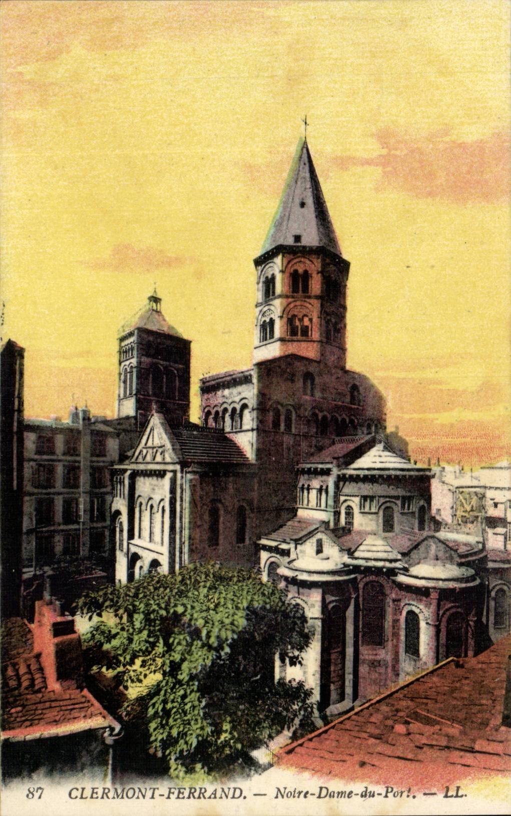 Clermont-ferrand CPA Notre Dame des Hafens