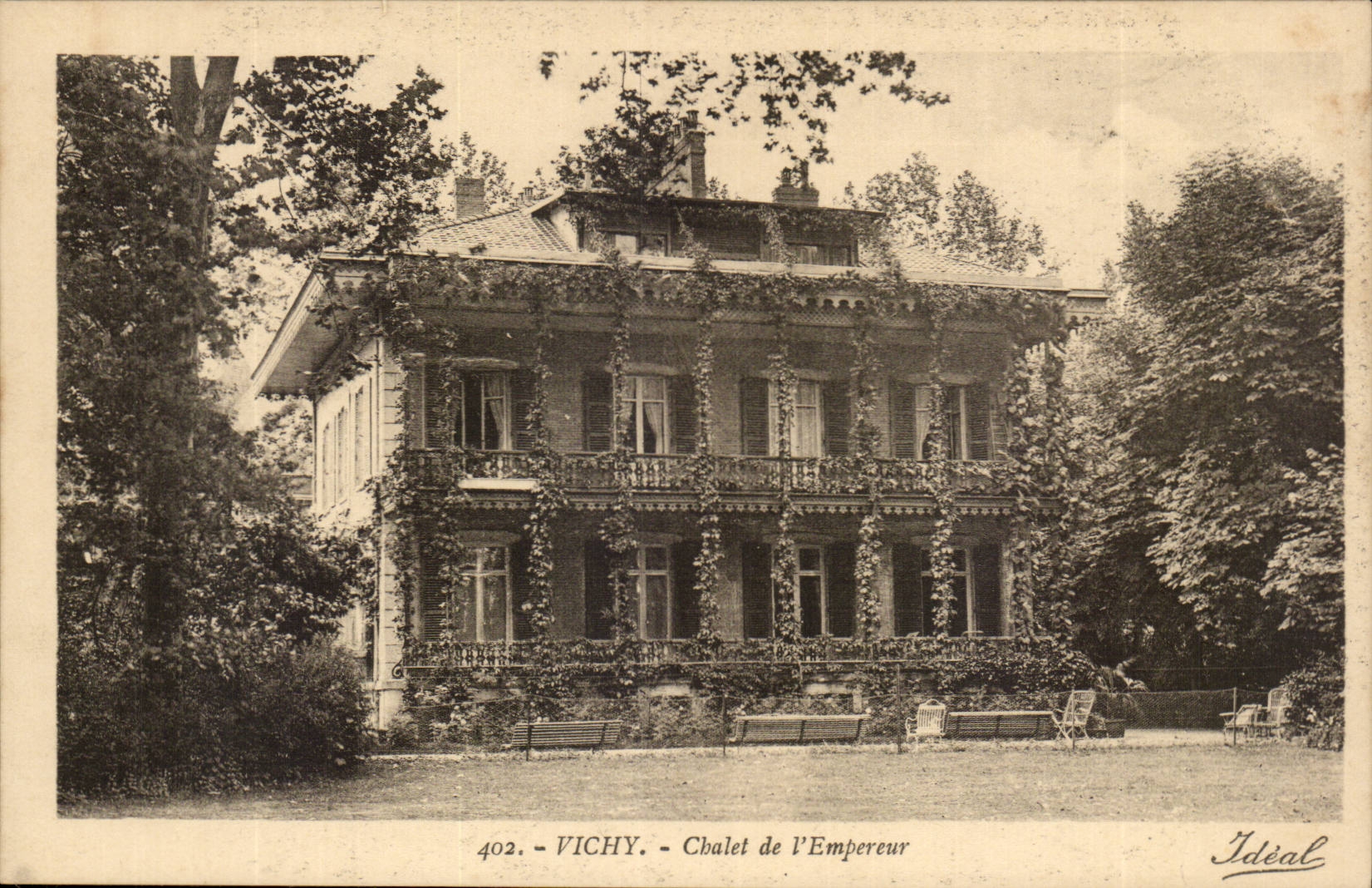 Vichy - Country cottage of the Emperor - CPA