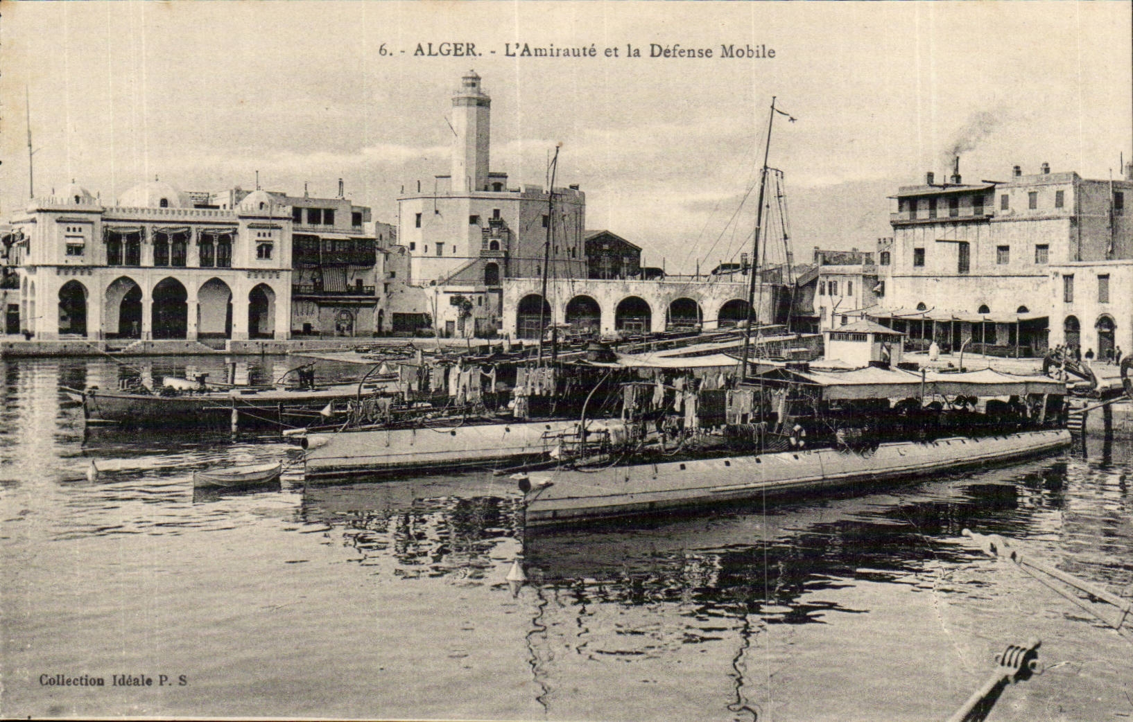 Algiers CPA Admiralitat und bewegliche Verteidigung (Bootsboote)