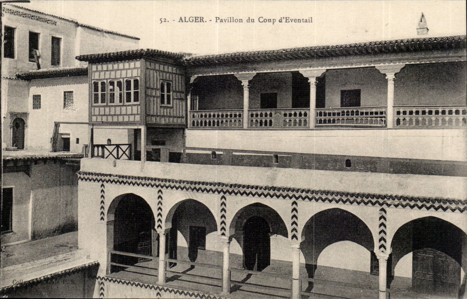 Algiers CPA House of the blow of range