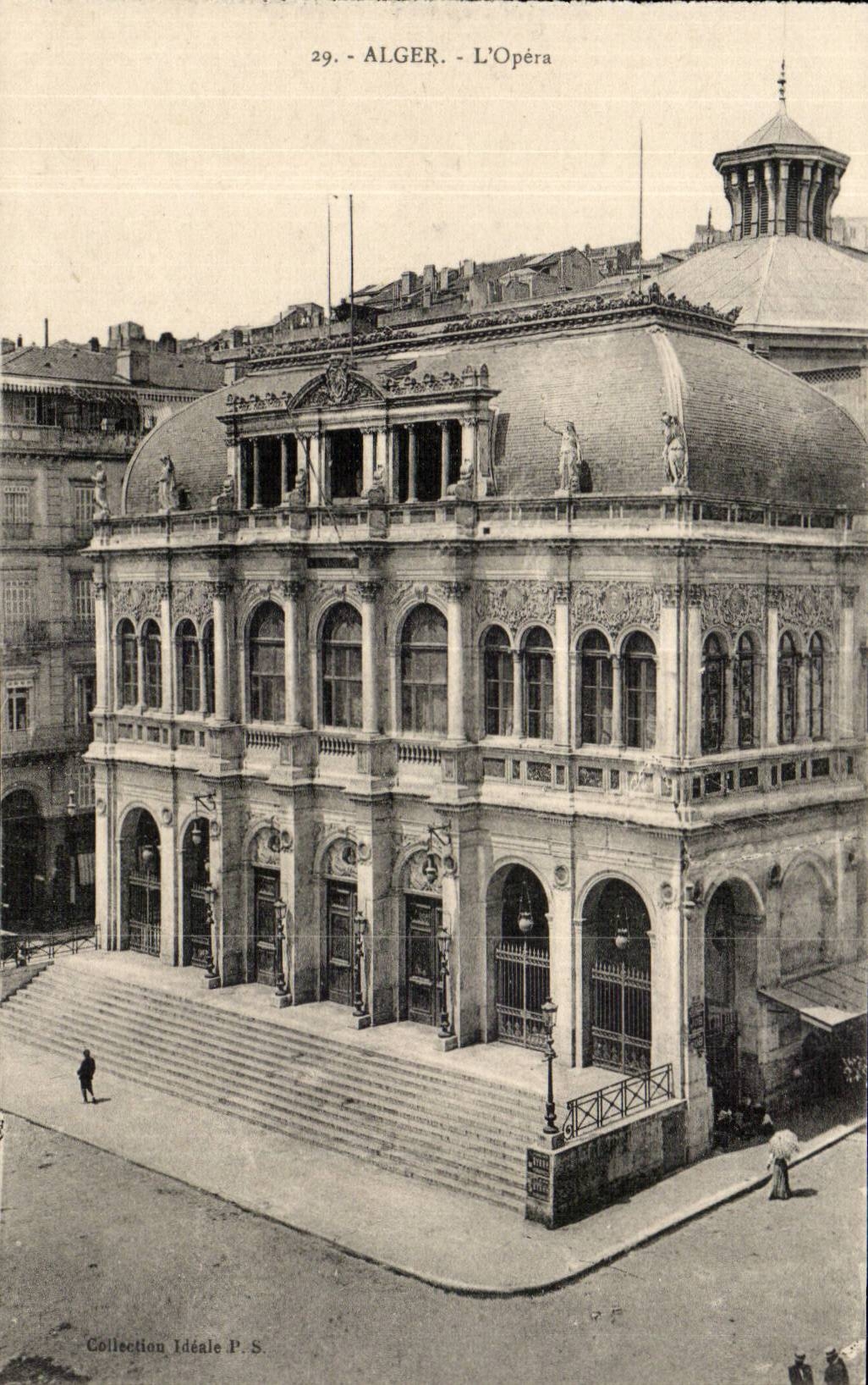 Algiers CPA the opera