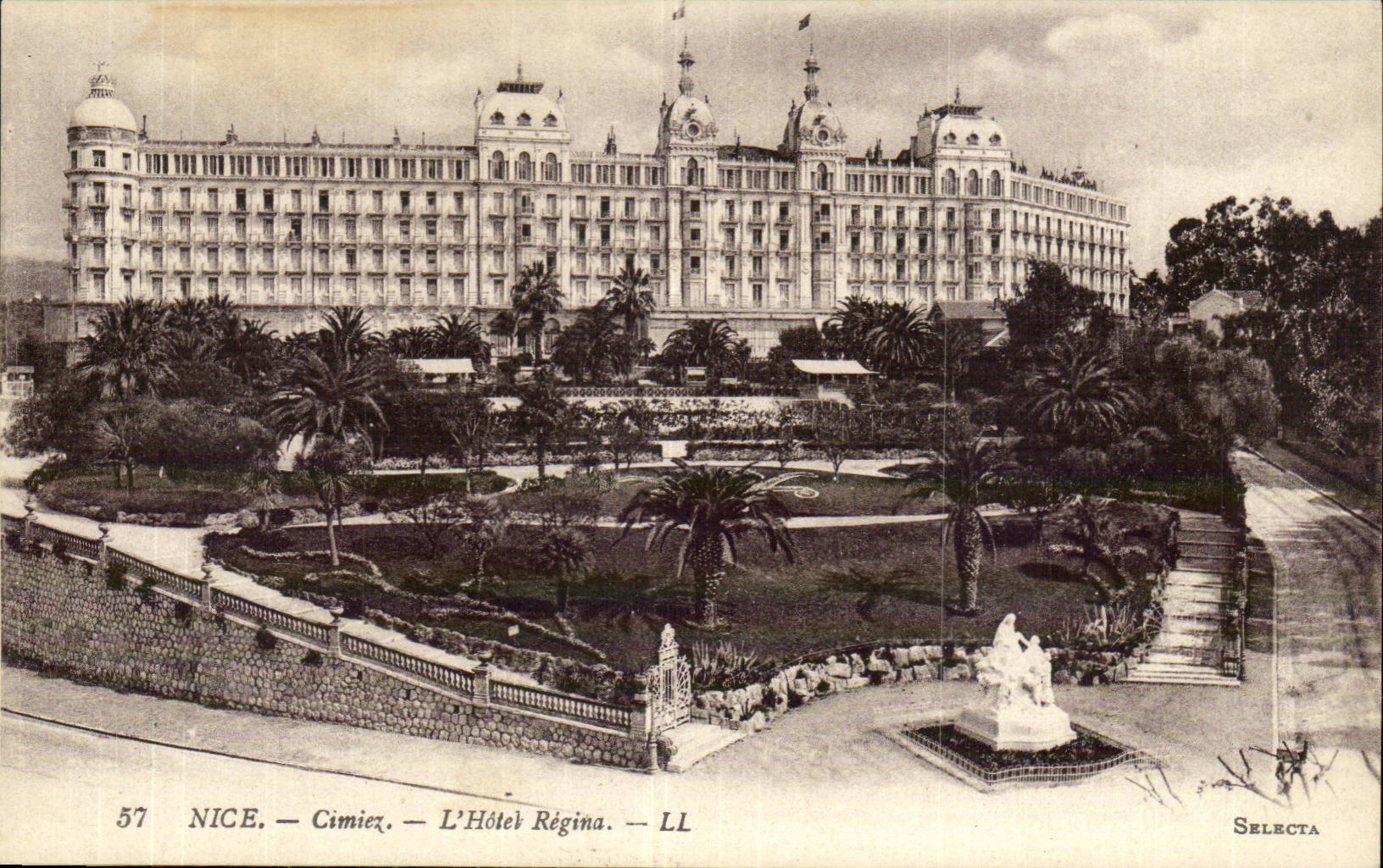 Nice CPA Cimiez the Regina hotel