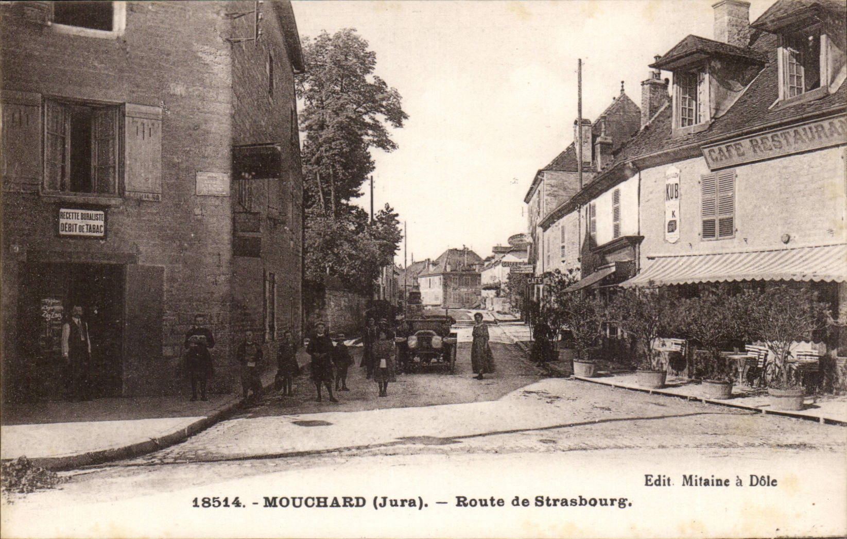 Informer CPA Road of Strasbourg (automobile)