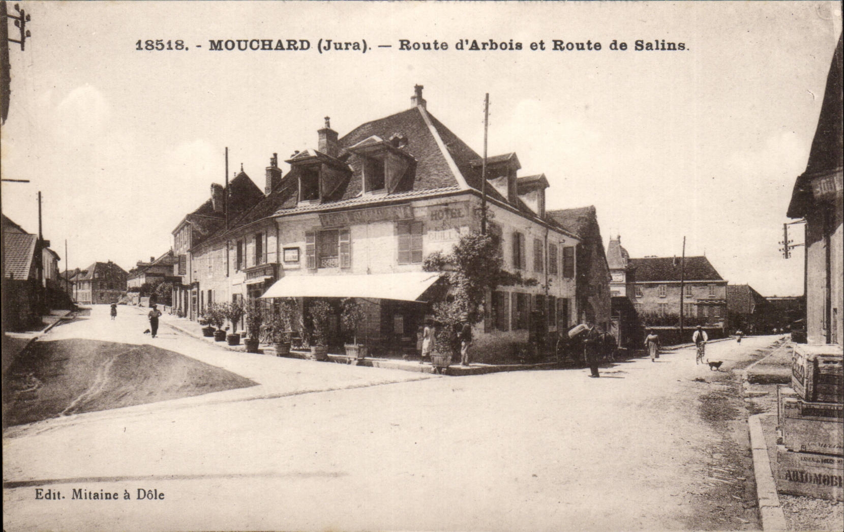 Informer CPA Road of alpine laburnum and road the Saline ones