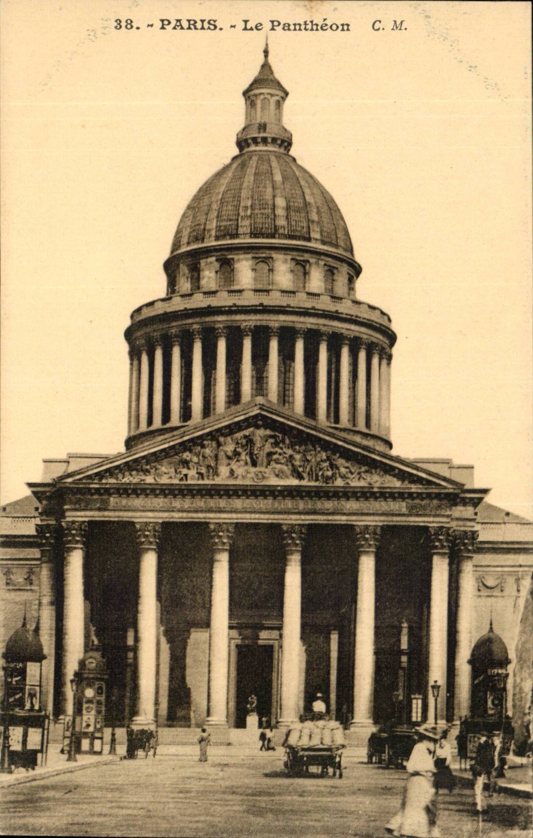 Paris CPA the Pantheon