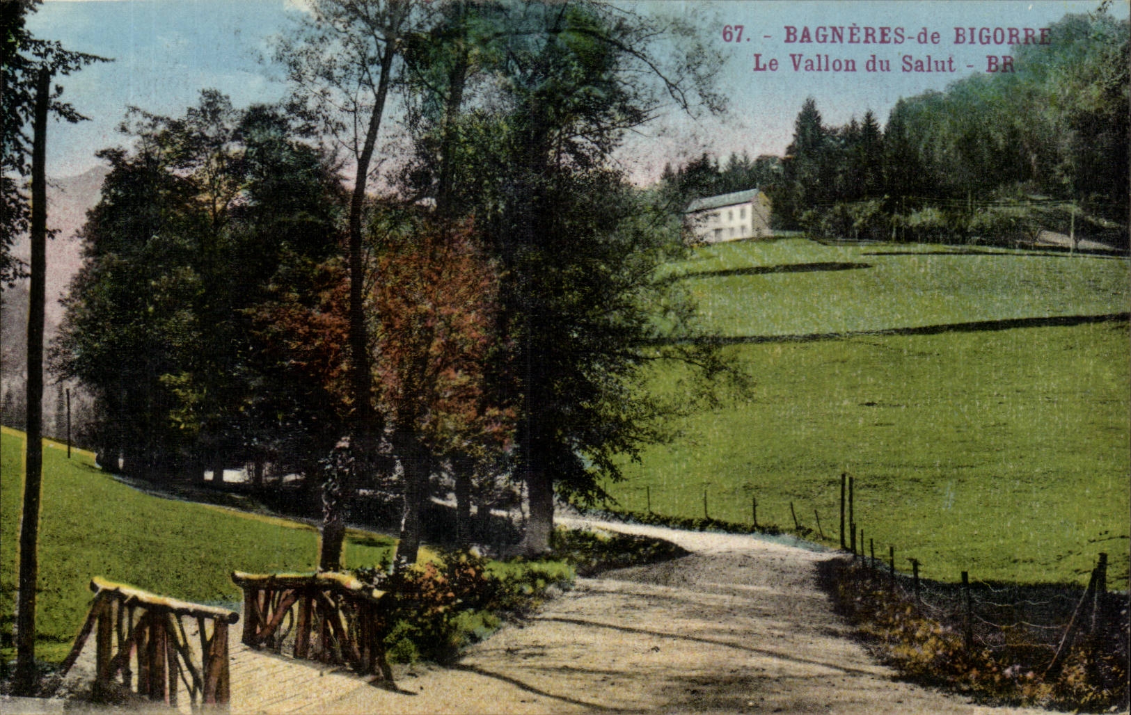 Bagnerres de Bigorre CPA Small valley of Saint