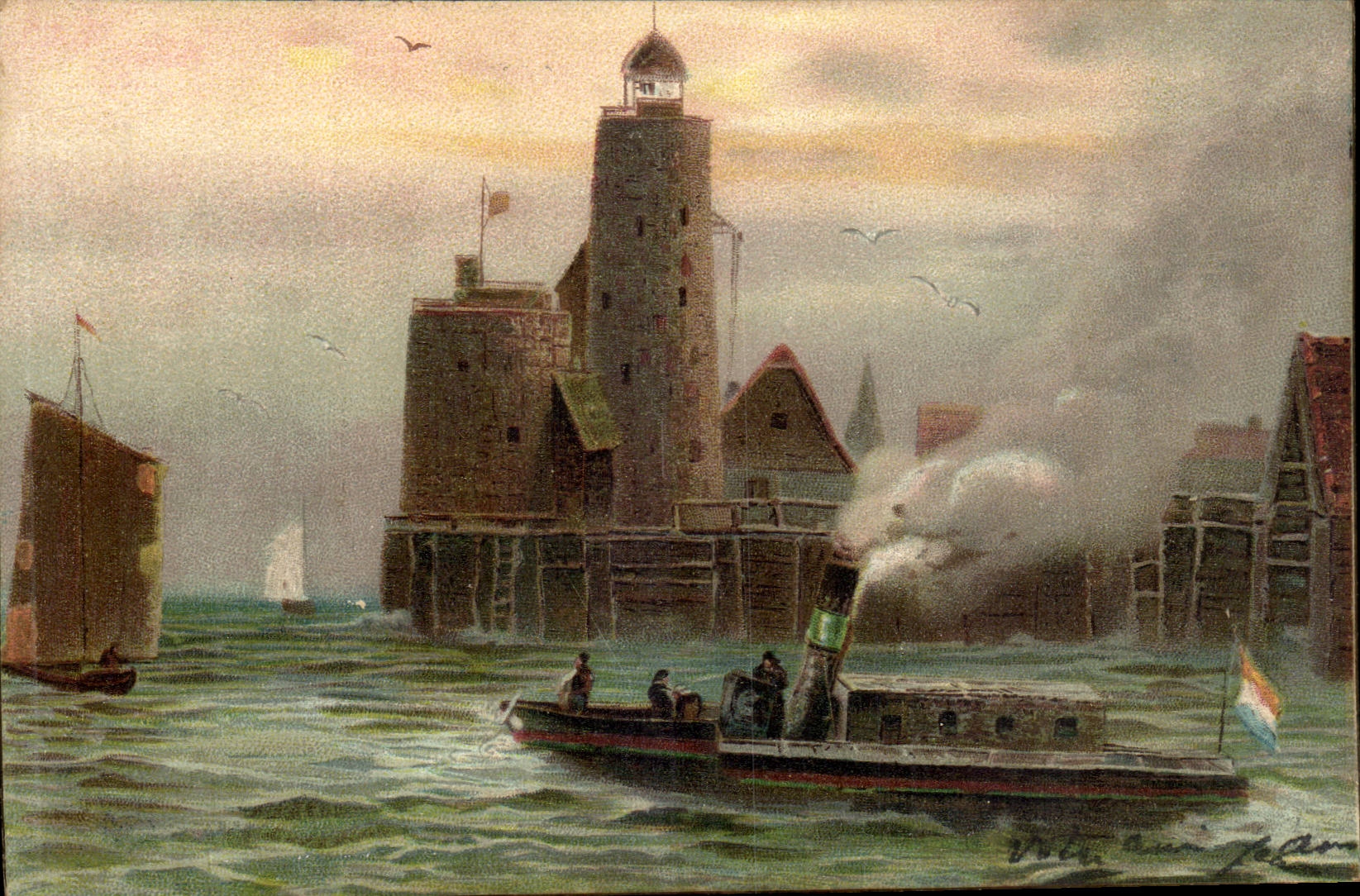 CPA Fantasy Boat Lighthouse (lighthouse)